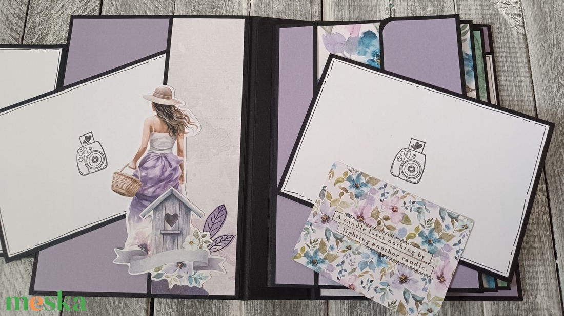 KÉSZLETEN Pasztell színű - Scrapbook Fotóalbum - otthon & életmód - papír, írószer - album & fotóalbum - Meska.hu KÉSZLETEN Pasztell színű - Scrapbook Fotóalbum - otthon & életmód - papír, írószer - album & fotóalbum - Meska.hu