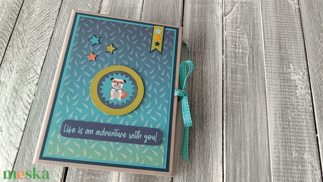 KÉSZLETEN Life is an adventure - tini Scrapbook Fotóalbum - otthon & életmód - papír, írószer - album & fotóalbum - Meska.hu KÉSZLETEN Life is an adventure - tini Scrapbook Fotóalbum - otthon & életmód - papír, írószer - album & fotóalbum - Meska.hu