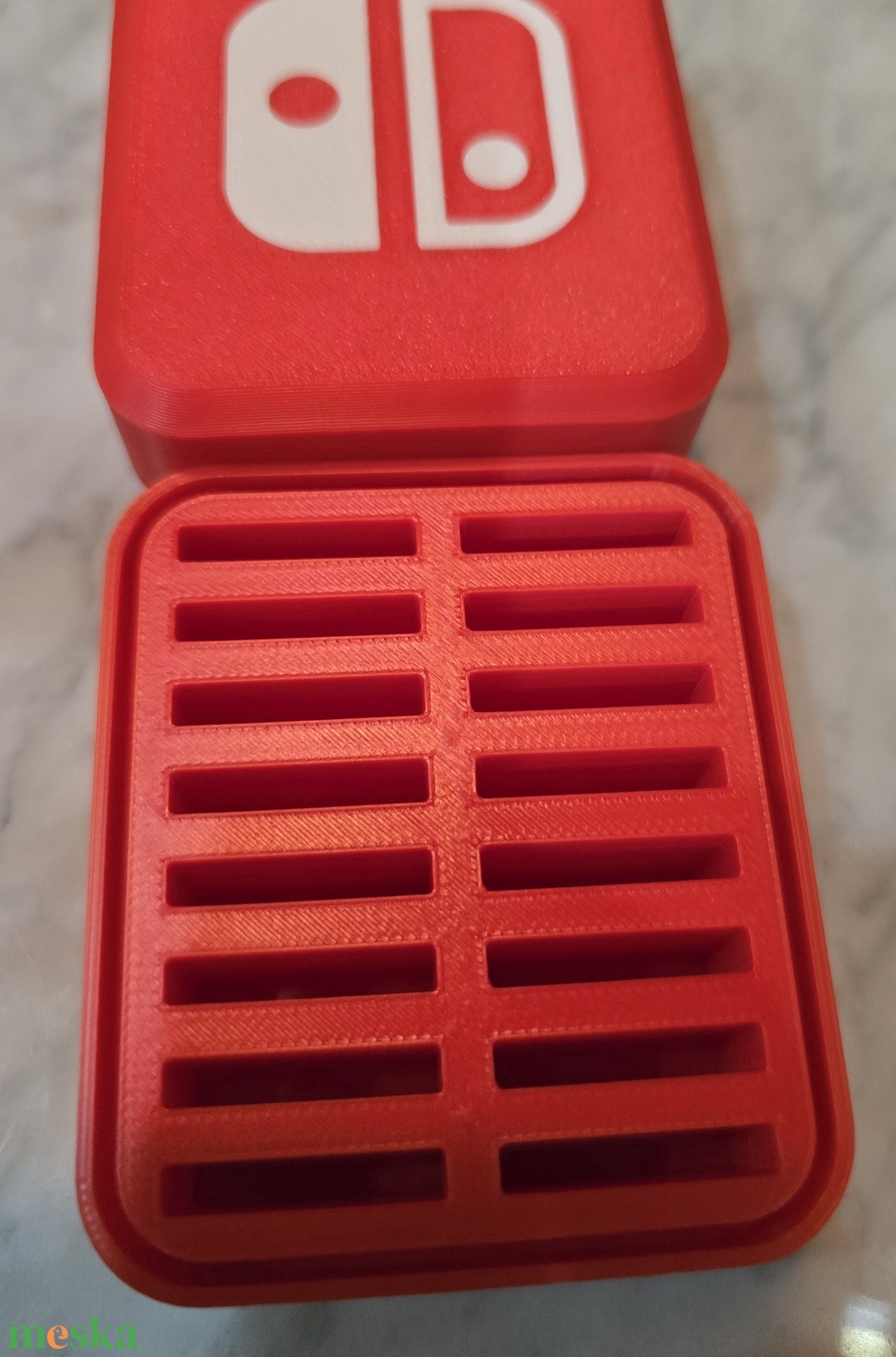 Nintendo Switch játéktartó dobozka - otthon & életmód - tárolás & rendszerezés - íróasztali tároló - Meska.hu