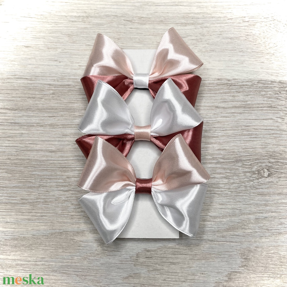 ,Big Pink Bows - Masnis Hajgumi Szett (3db/cs) - ruha & divat - hajdísz & hajcsat - hajgumi - Meska.hu ,Big Pink Bows - Masnis Hajgumi Szett (3db/cs) - ruha & divat - hajdísz & hajcsat - hajgumi - Meska.hu