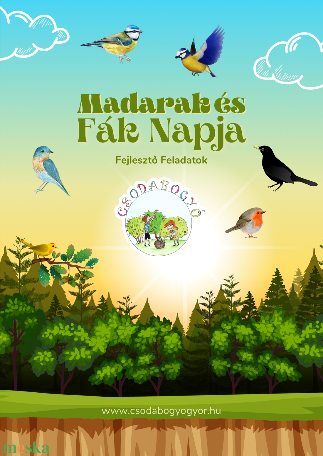 Madarak és fák napja feladatcsomag - játék & sport - készségfejlesztő és logikai játék - logikai játékok - Meska.hu Madarak és fák napja feladatcsomag - játék & sport - készségfejlesztő és logikai játék - logikai játékok - Meska.hu