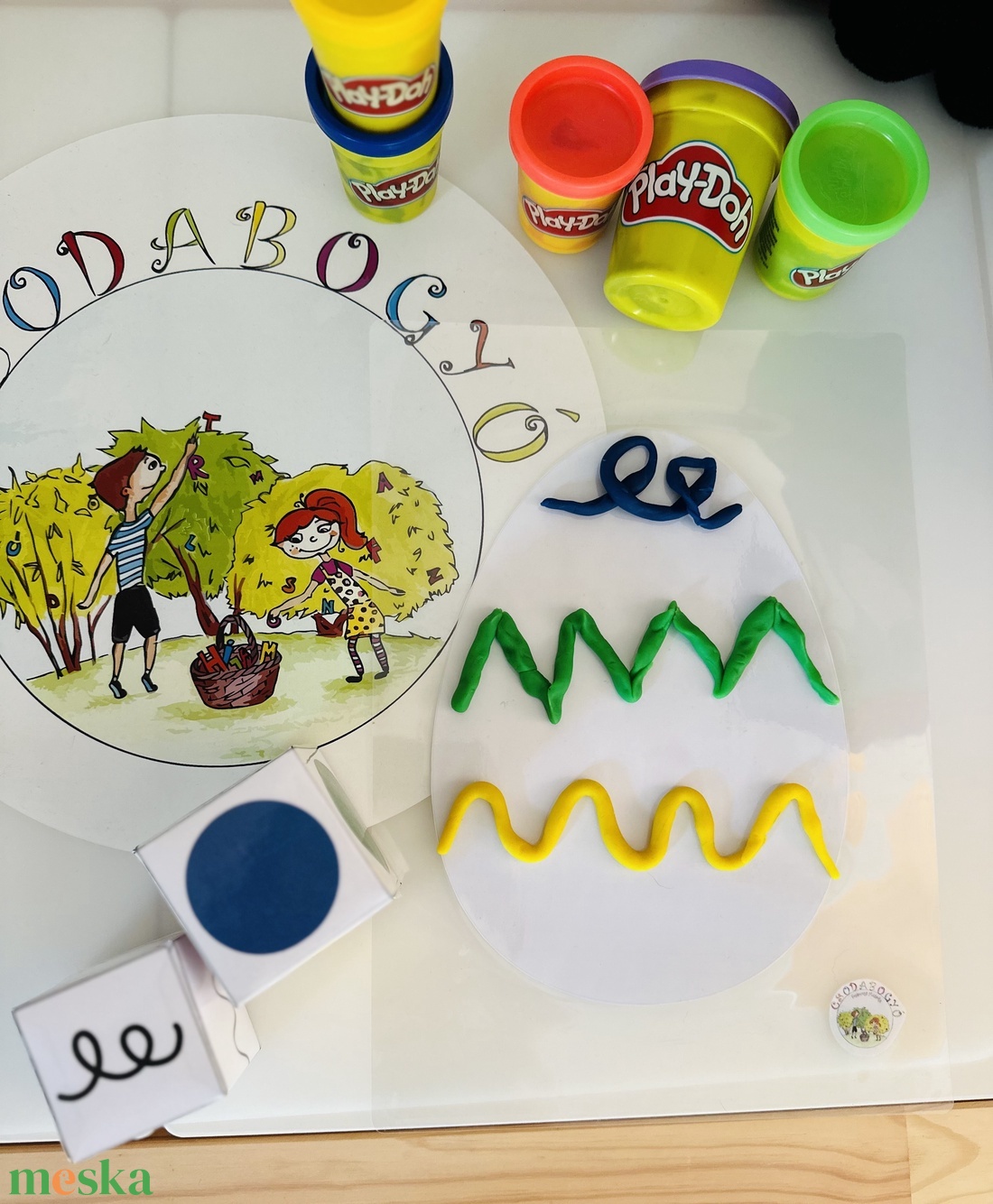 Tavaszi fejlesztő csomag  - játék & sport - készségfejlesztő és logikai játék - oktató játékok - Meska.hu