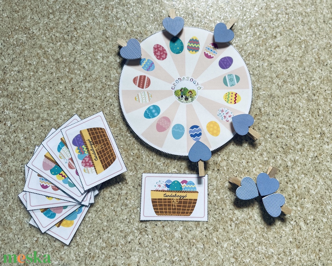 Mi van a kosárban?  - játék & sport - készségfejlesztő és logikai játék - oktató játékok - Meska.hu