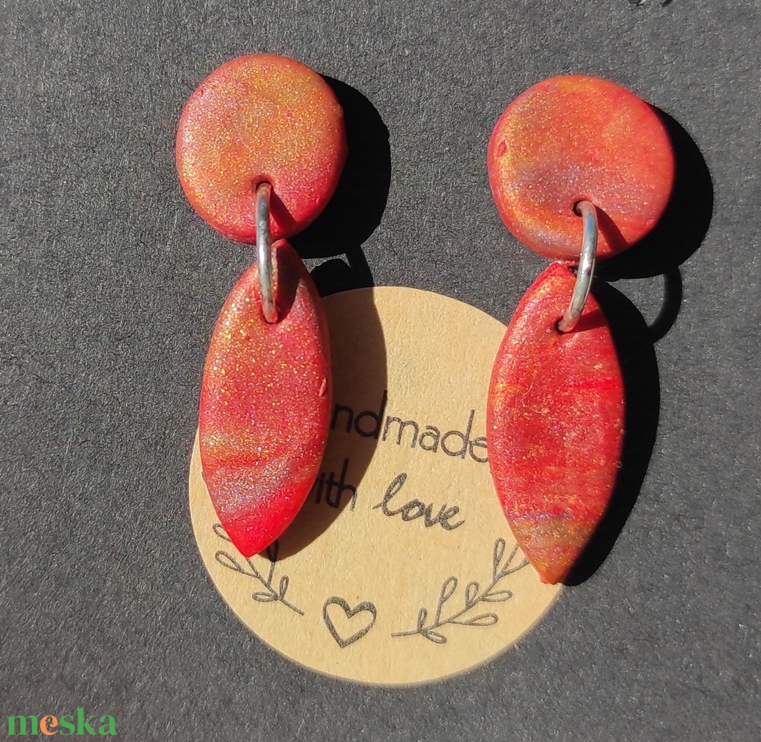 Varázslatos ősz fülbevaló  - ékszer - fülbevaló - lógó fülbevaló - Meska.hu