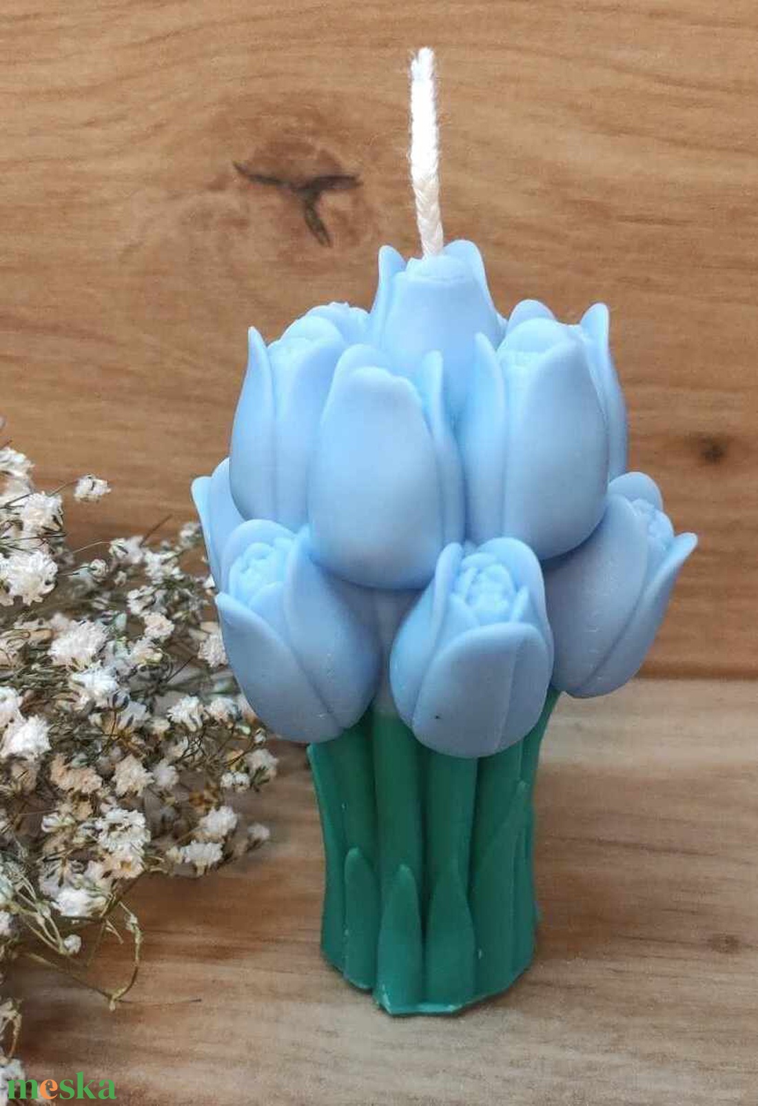 Tulipán gyertya  - otthon & életmód - gyertya, illat, aroma - gyertya - Meska.hu