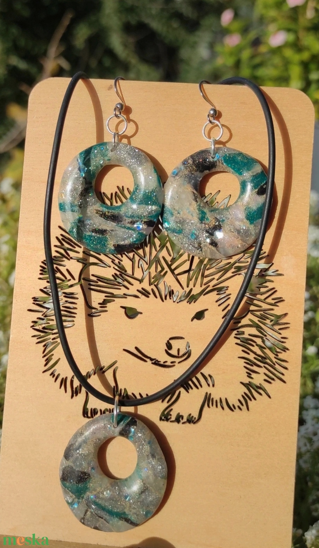 Nyaklánc, fülbevalóval - ékszer - ékszerszett - Meska.hu Nyaklánc, fülbevalóval - ékszer - ékszerszett - Meska.hu