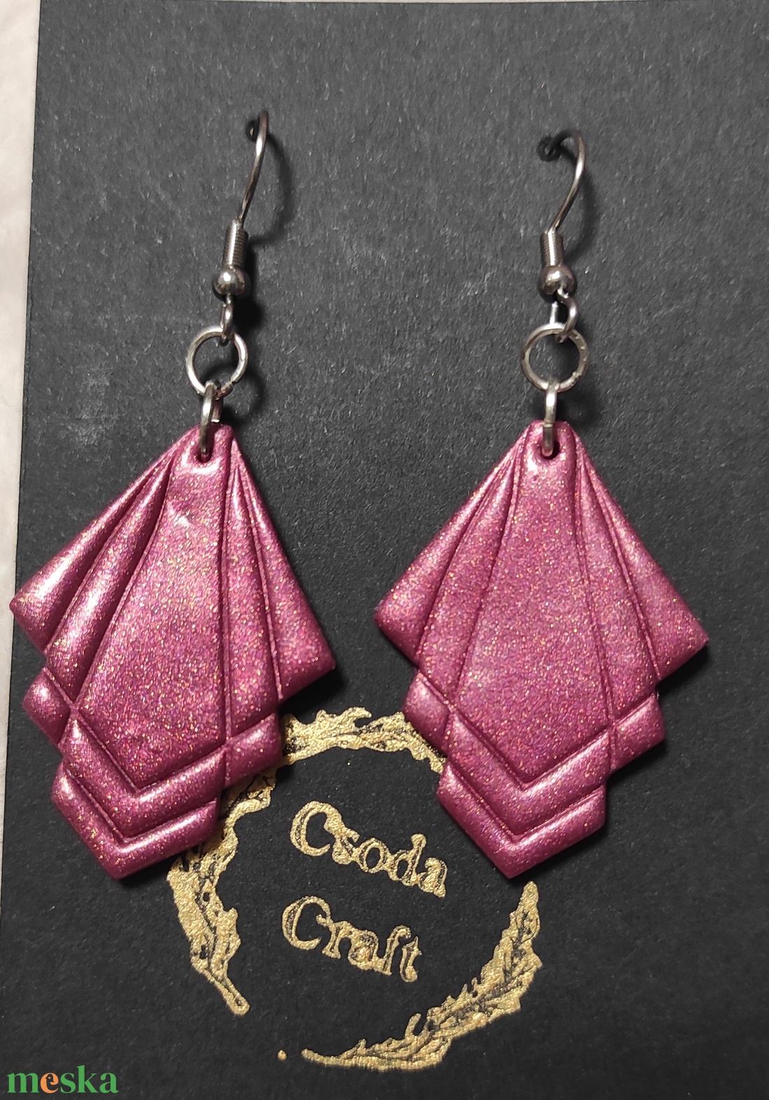 Fülbevaló  - ékszer - fülbevaló - lógó fülbevaló - Meska.hu Fülbevaló  - ékszer - fülbevaló - lógó fülbevaló - Meska.hu