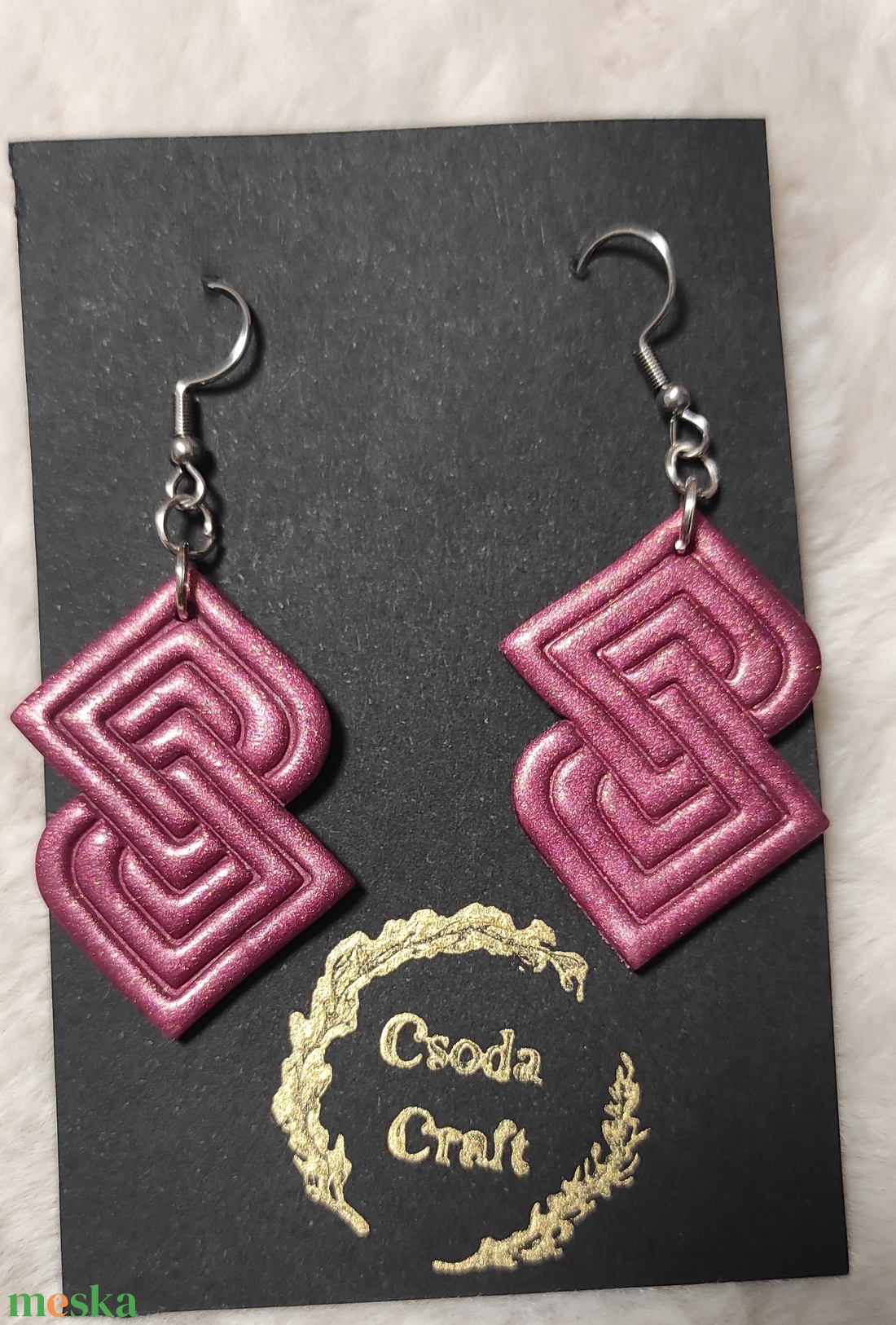 Fülbevaló  - ékszer - fülbevaló - lógó fülbevaló - Meska.hu Fülbevaló  - ékszer - fülbevaló - lógó fülbevaló - Meska.hu