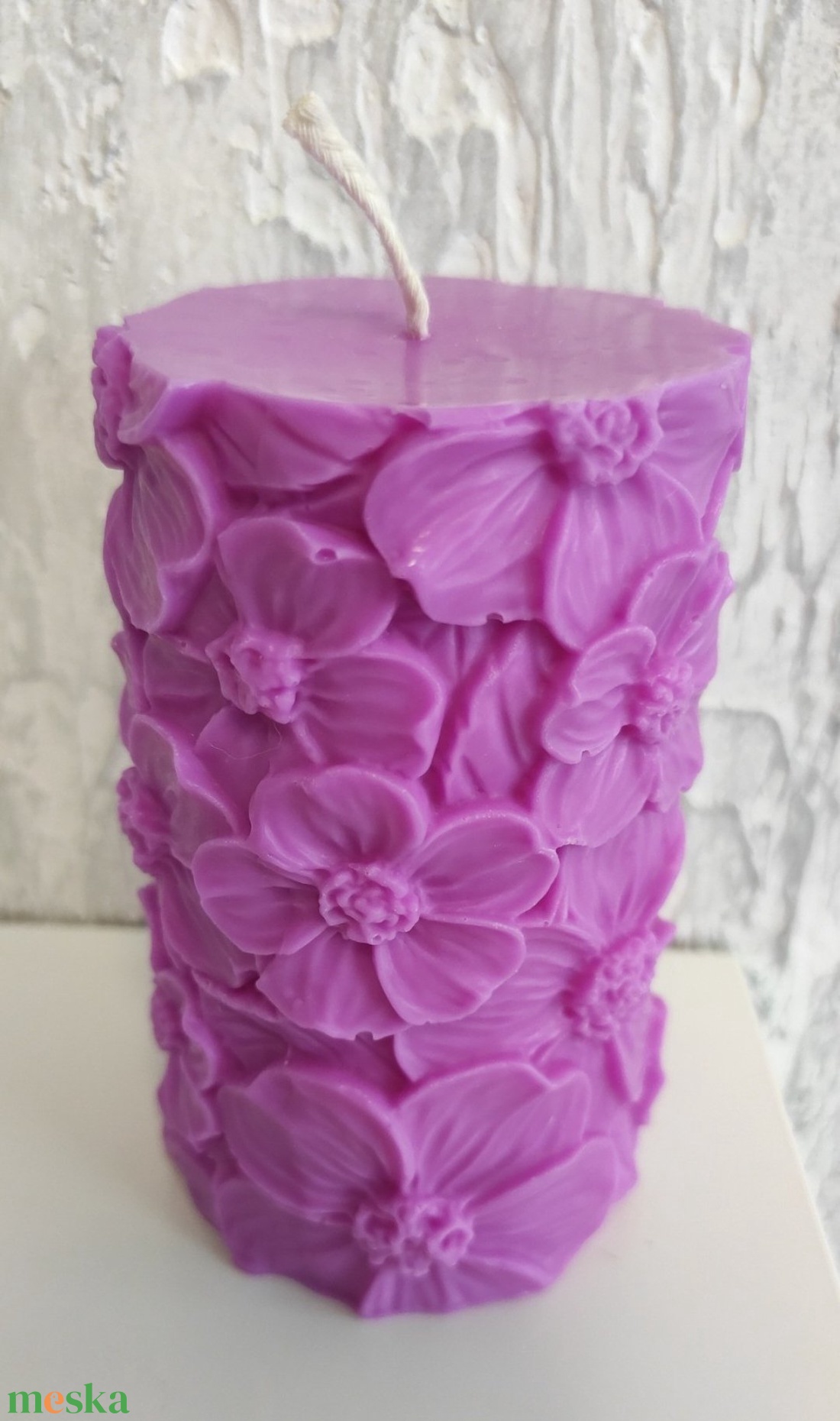 Tavaszi álom  -  szójaviasz gyertya, otthonod éke vagy egy ajándék fénye - otthon & életmód - gyertya, illat, aroma - gyertya - Meska.hu