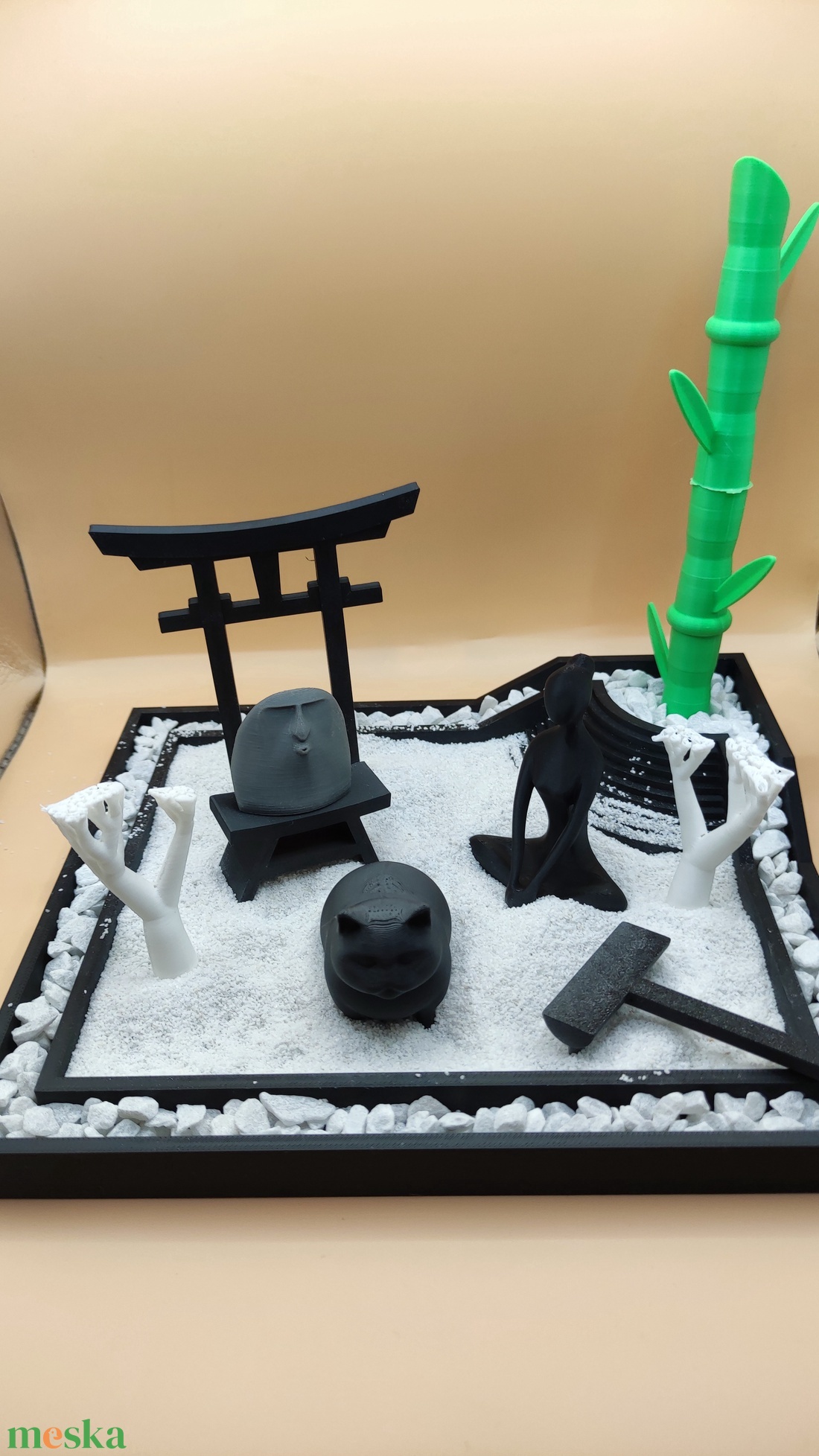 Zen garden, japán zen kert - otthon & életmód - dekoráció - asztal és polc dekoráció - kavics & kő - Meska.hu Zen garden, japán zen kert - otthon & életmód - dekoráció - asztal és polc dekoráció - kavics & kő - Meska.hu