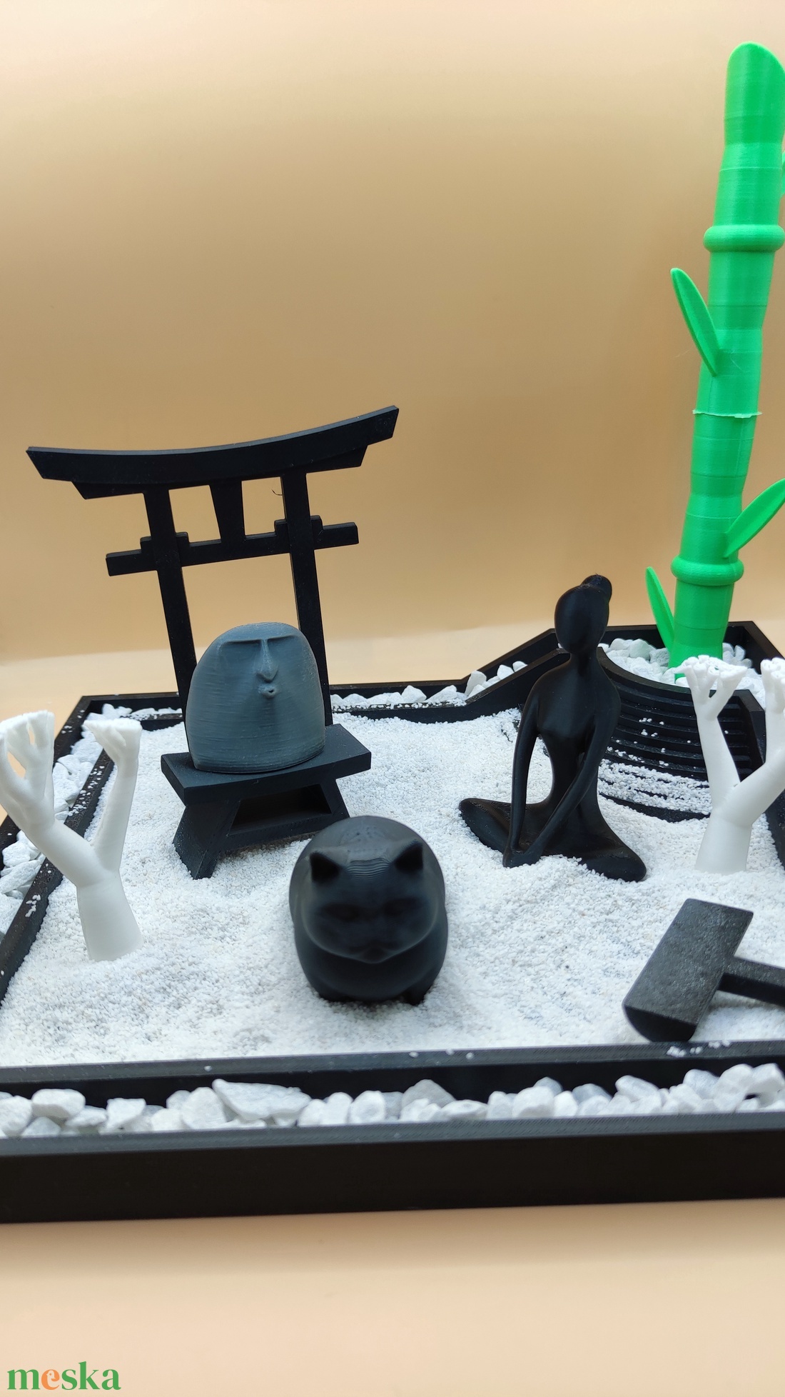 Zen garden, japán zen kert - otthon & életmód - dekoráció - asztal és polc dekoráció - kavics & kő - Meska.hu Zen garden, japán zen kert - otthon & életmód - dekoráció - asztal és polc dekoráció - kavics & kő - Meska.hu