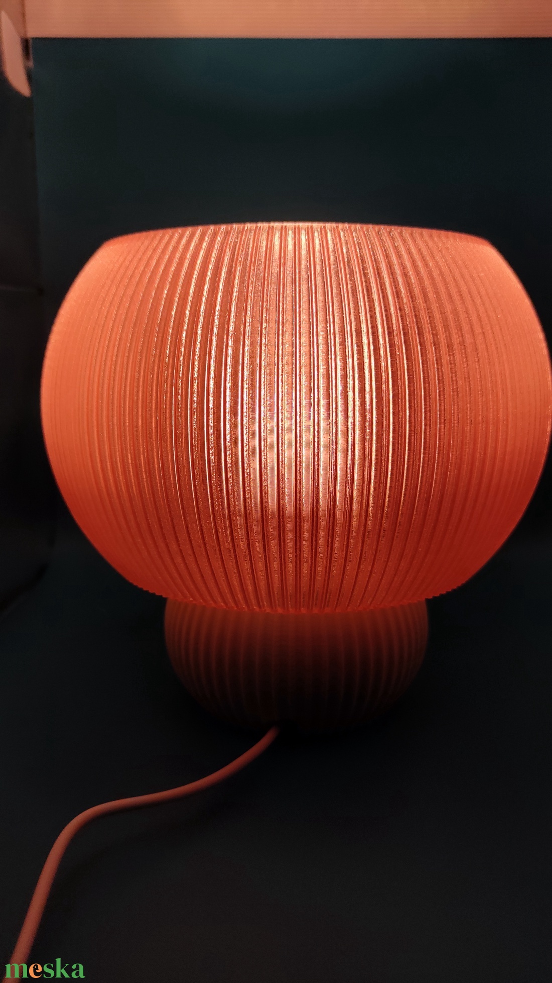 Rózsaszín USB lámpa kapcsolóval hideg / meleg fénnyel dimmelhető állítható fényerejű  - otthon & életmód - lámpa - asztali lámpa - Meska.hu