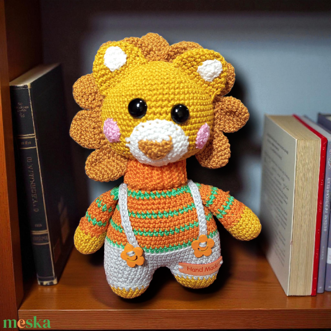 amigurumi oroszlánok - játék & sport - plüssállat & játékfigura - más figura - Meska.hu