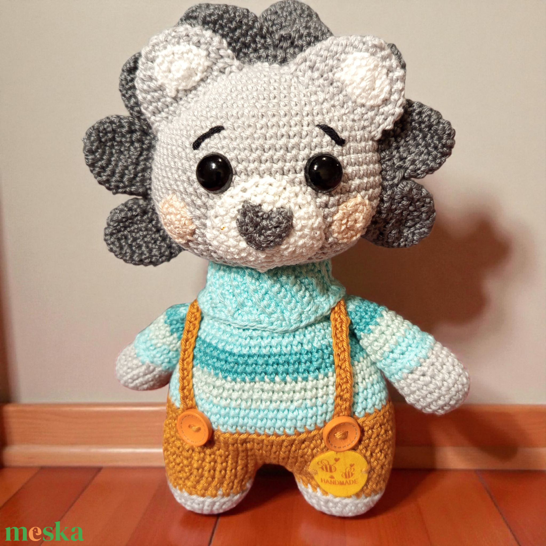 amigurumi oroszlánok - játék & sport - plüssállat & játékfigura - más figura - Meska.hu