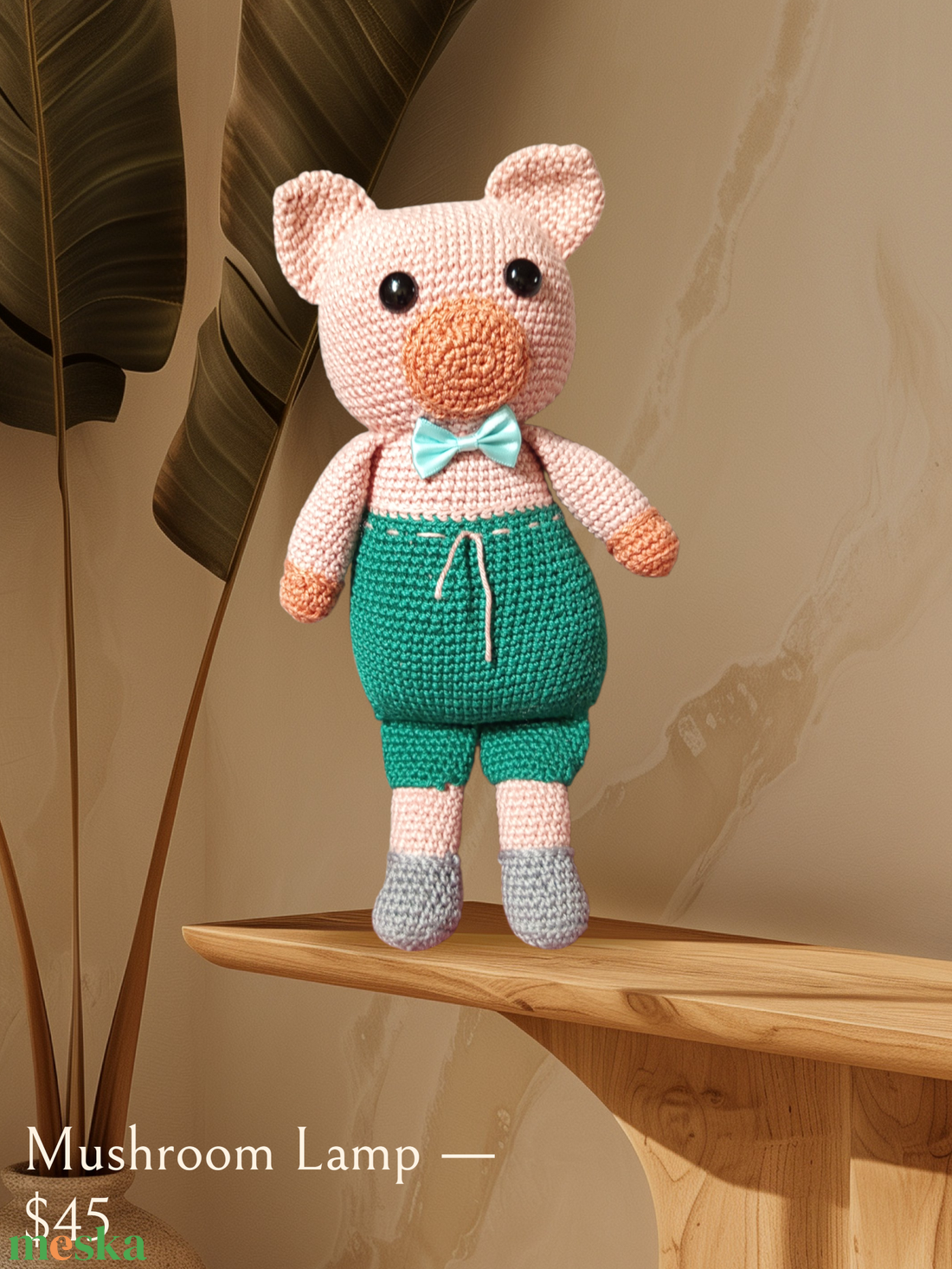 Amigurumi malacka - játék & sport - plüssállat & játékfigura - malac - Meska.hu