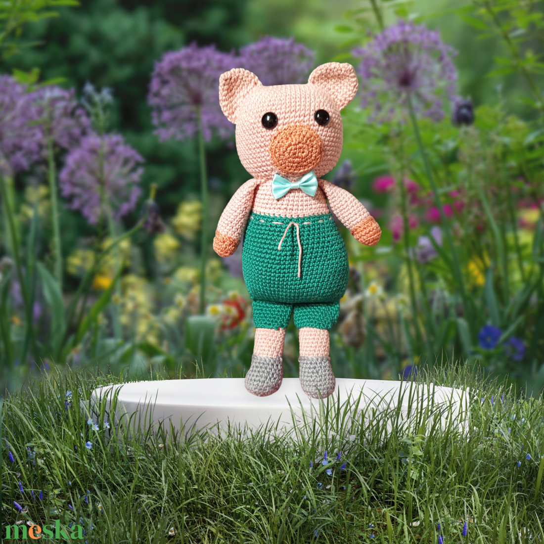 Amigurumi malacka - játék & sport - plüssállat & játékfigura - malac - Meska.hu