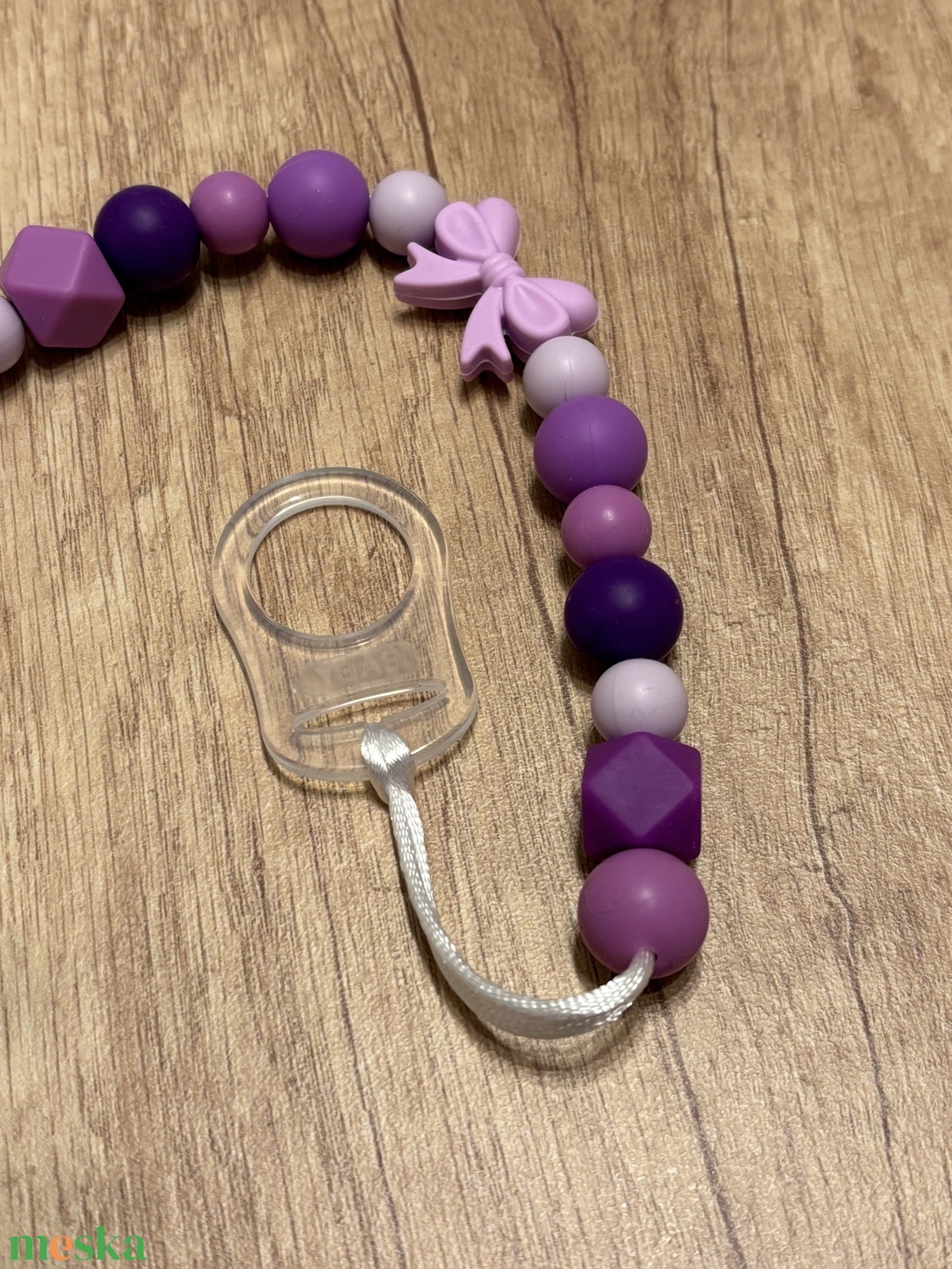 Cumilánc - lila masnis - baba - mama - baba játékok - cumilánc - Meska.hu