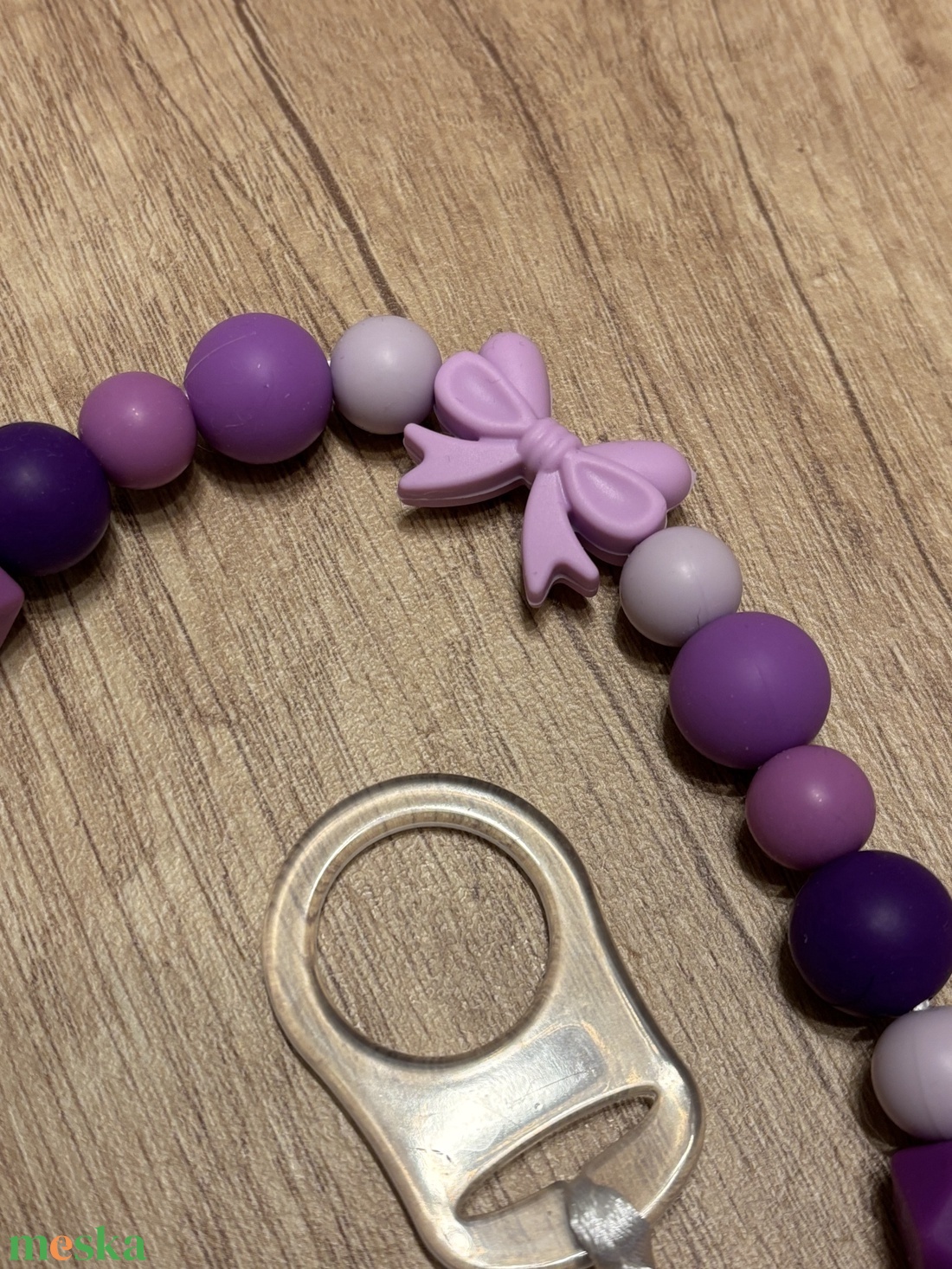 Cumilánc - lila masnis - baba - mama - baba játékok - cumilánc - Meska.hu