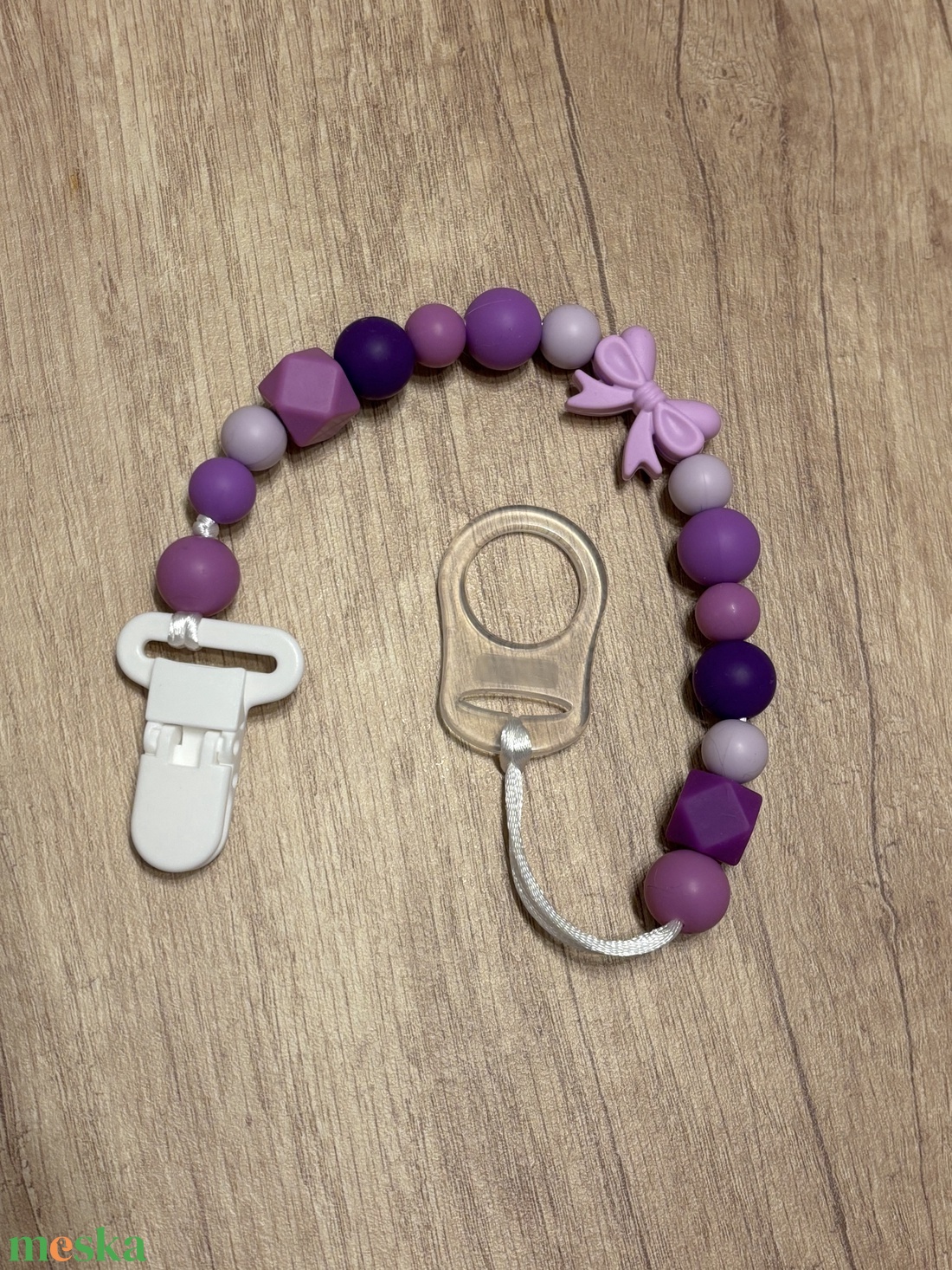 Cumilánc - lila masnis - baba - mama - baba játékok - cumilánc - Meska.hu