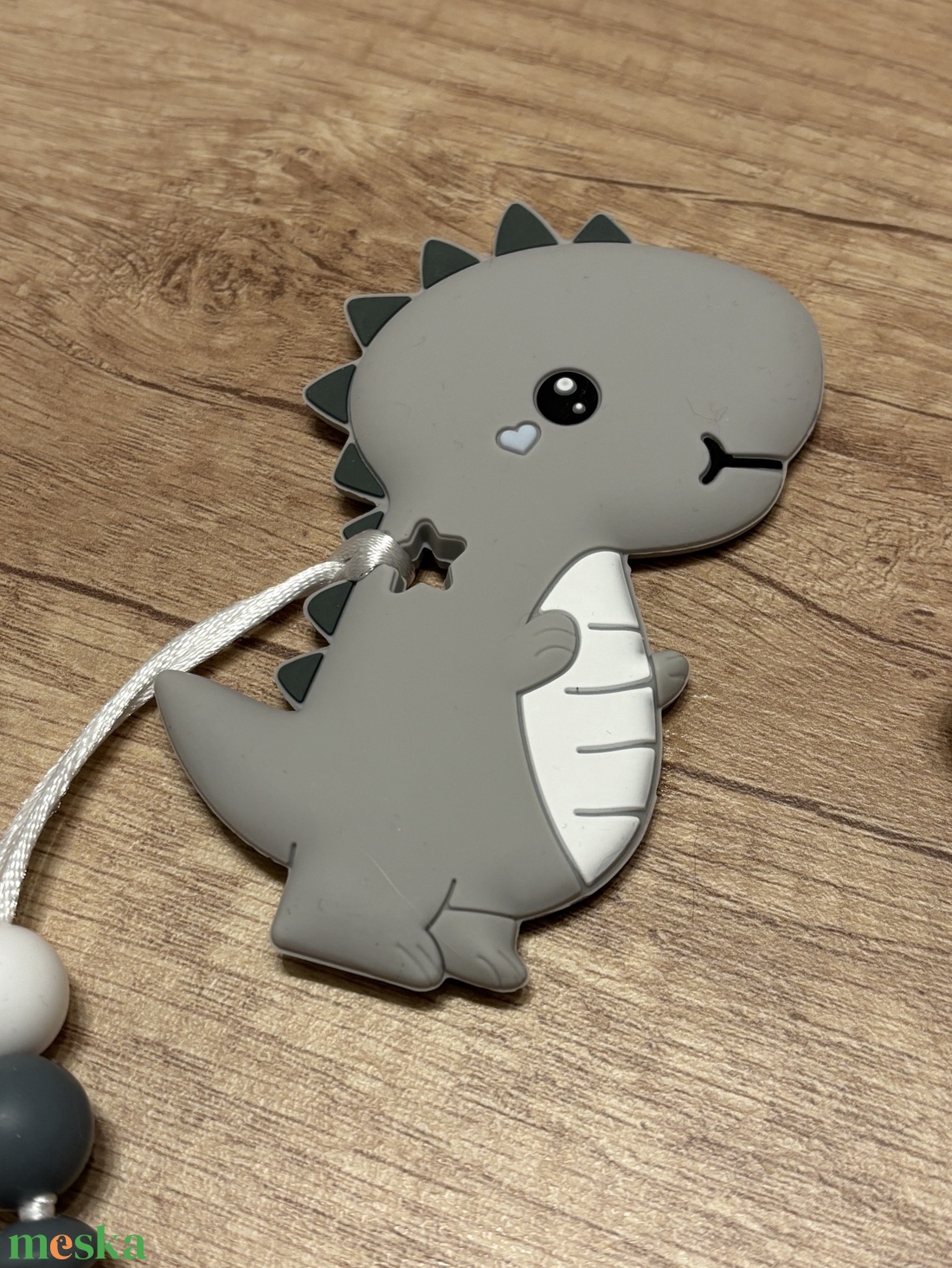 Rágcsalánc - dínós rágcsával - baba - mama - baba játékok - cumilánc - Meska.hu