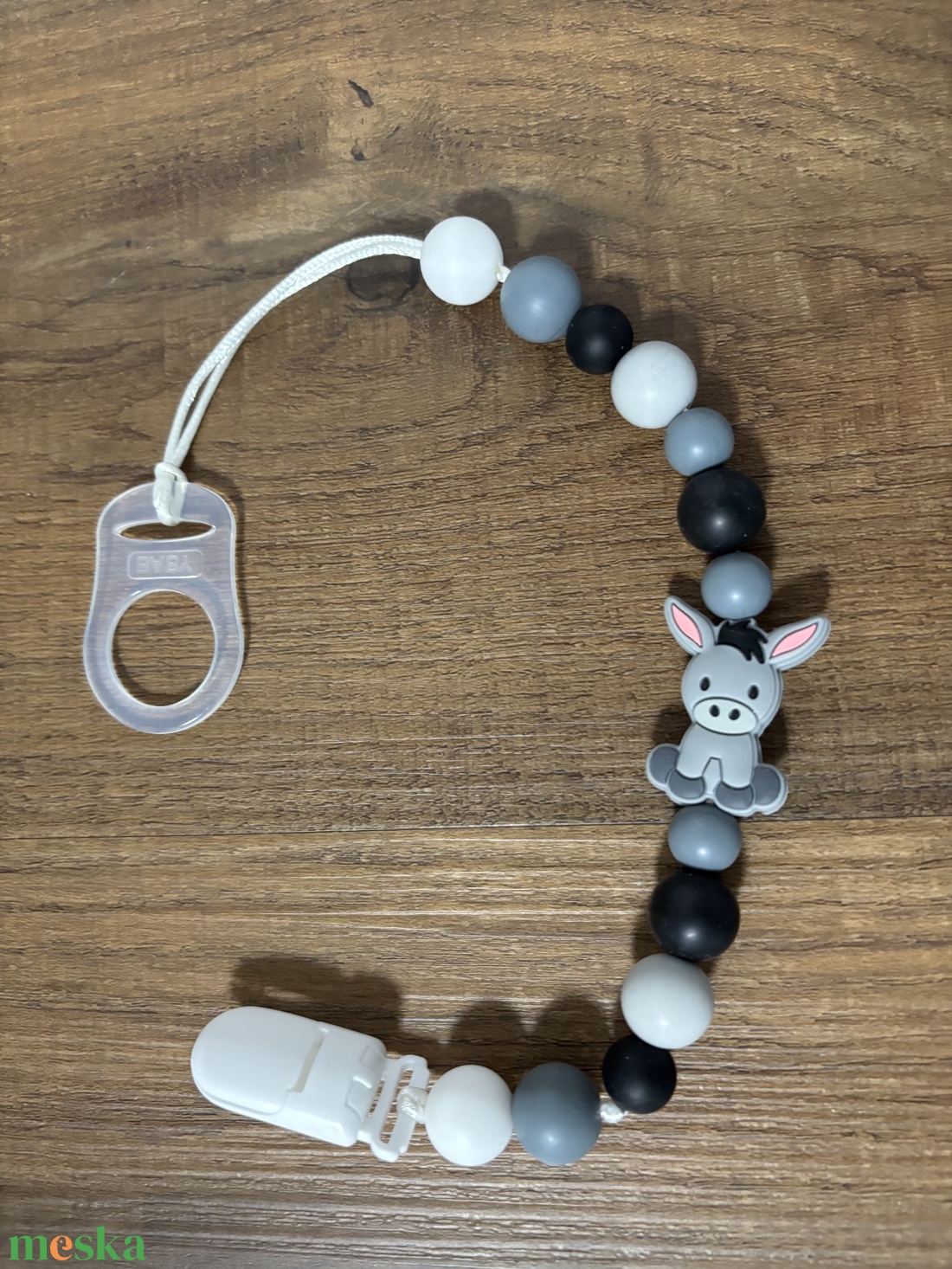 Cumilánc - csacsival - baba - mama - baba játékok - cumilánc - Meska.hu