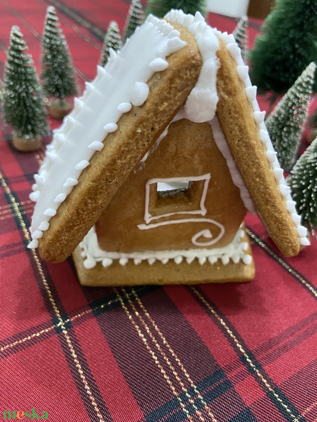 Mézeskalács betlehemes - karácsony - karácsonyi lakásdekoráció - karácsonyi falu, házikó - Meska.hu
