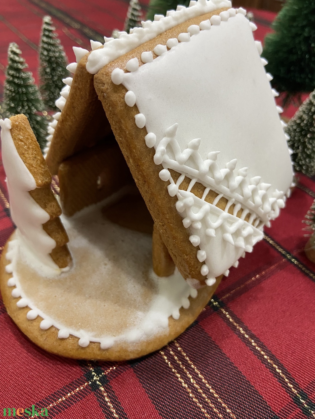 Mézeskalács betlehemes - karácsony - karácsonyi lakásdekoráció - karácsonyi falu, házikó - Meska.hu