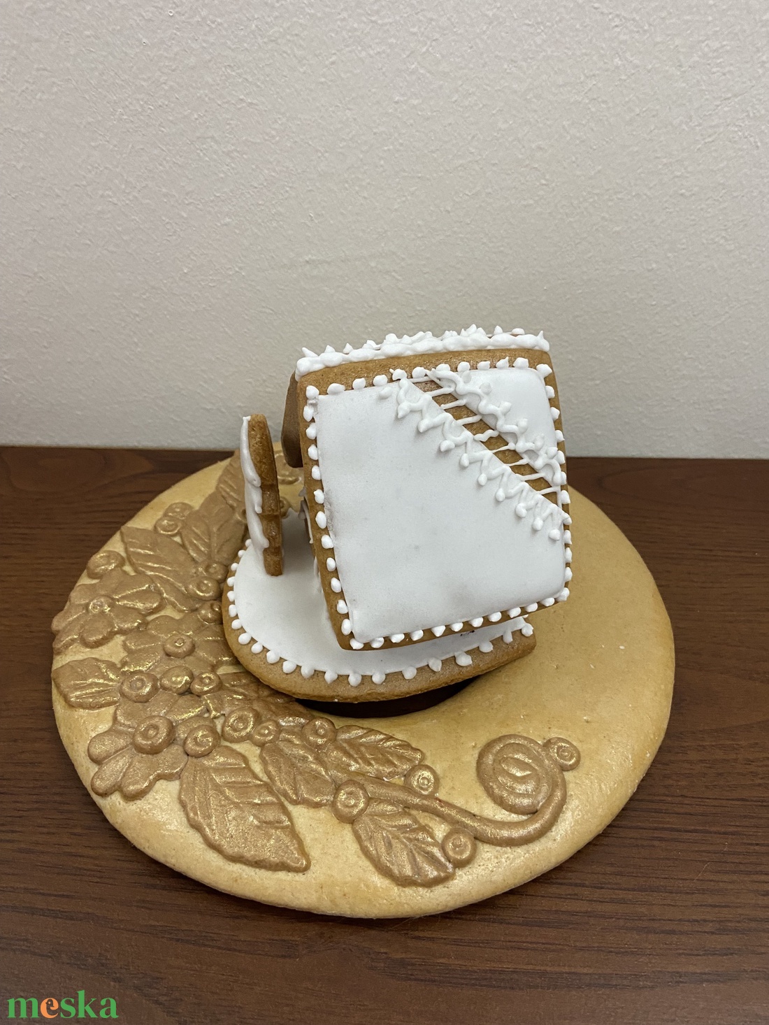 Mézeskalács házikó - karácsony - karácsonyi lakásdekoráció - karácsonyi falu, házikó - Meska.hu