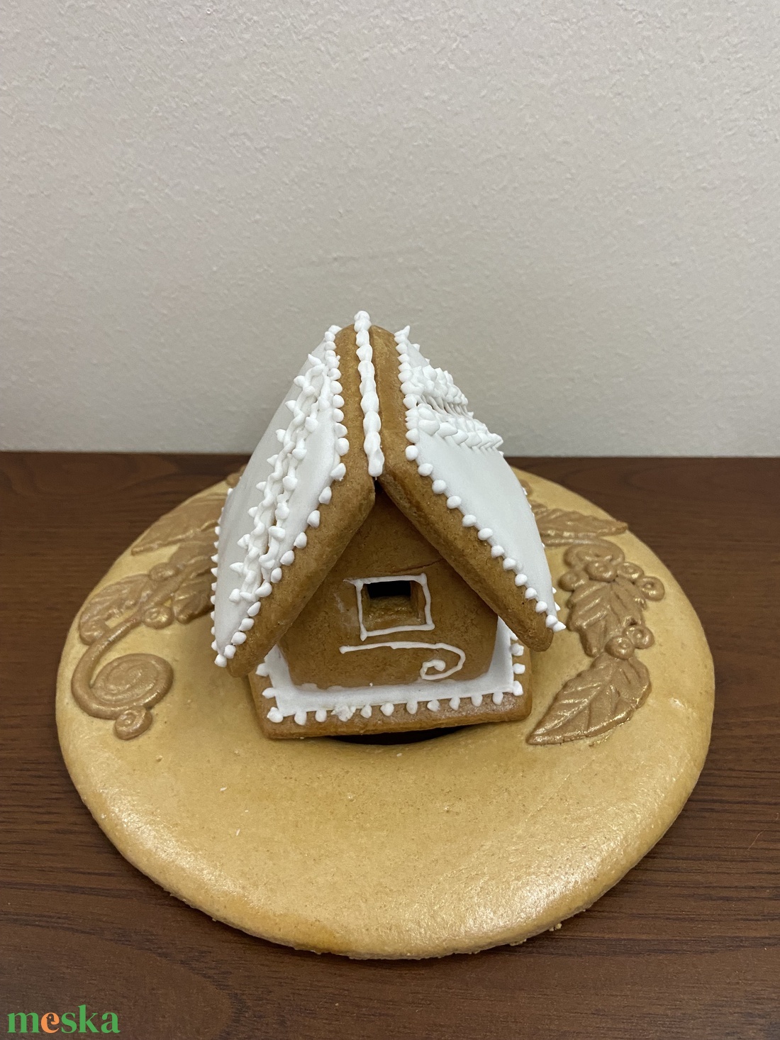 Mézeskalács házikó - karácsony - adventi díszek - adventi asztaldísz - Meska.hu
