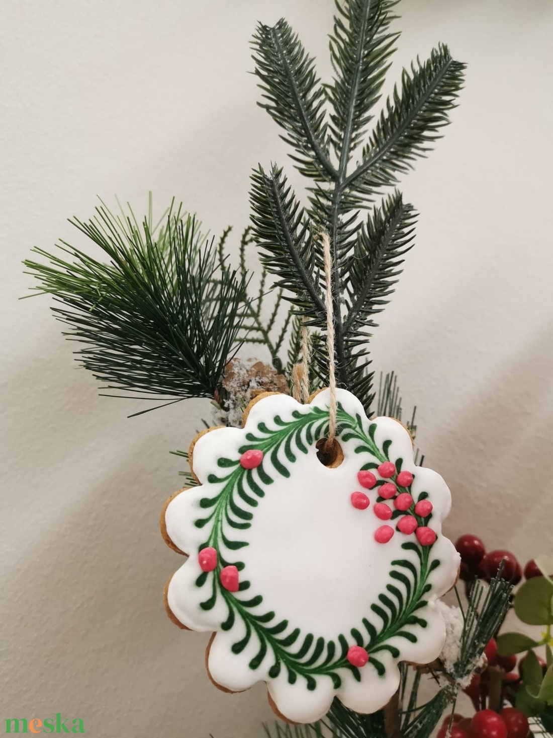 Karácsonyfadísz - karácsony - karácsonyi lakásdekoráció - karácsonyfadíszek - Meska.hu