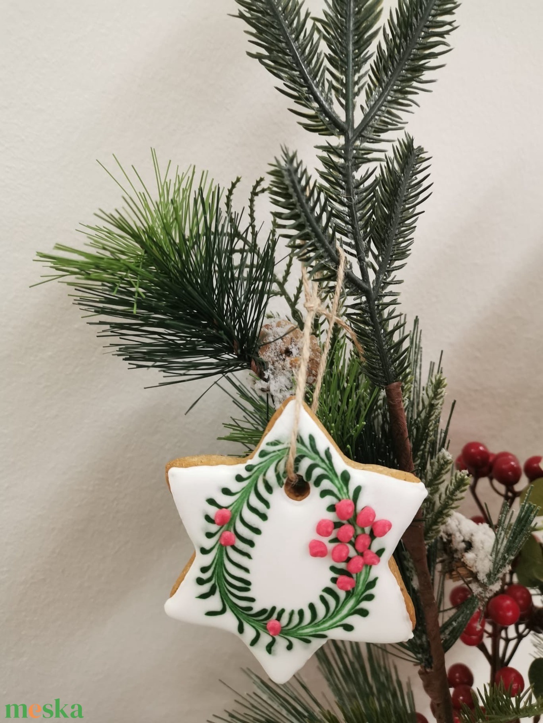 Karácsonyfadísz - karácsony - karácsonyi lakásdekoráció - karácsonyfadíszek - Meska.hu