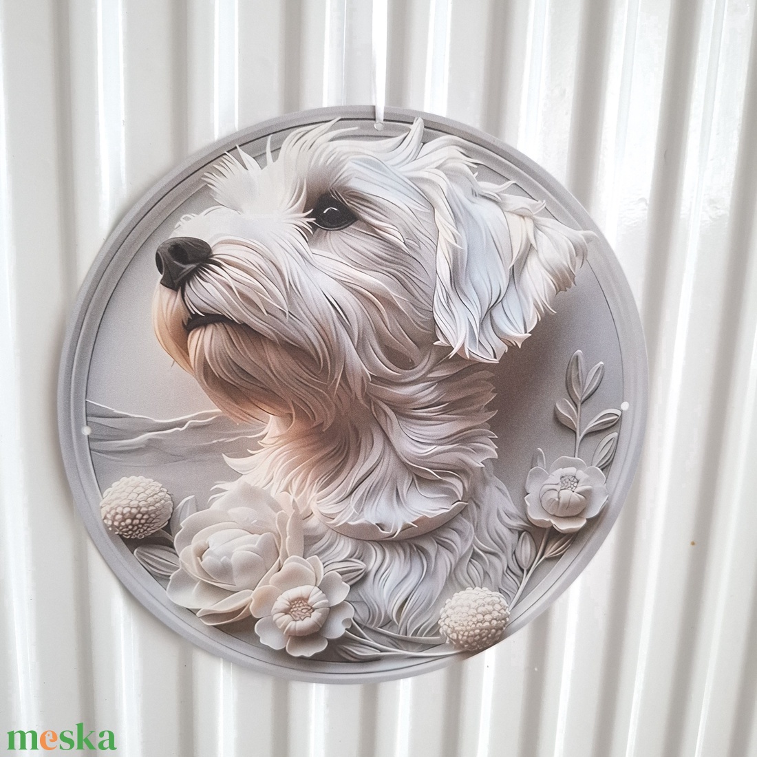 Bichon havanese kutyus kopogtató, ajtódísz, falikép 3D - otthon & életmód - dekoráció - ajtó- és ablak dekoráció - ajtódísz & kopogtató - Meska.hu Bichon havanese kutyus kopogtató, ajtódísz, falikép 3D - otthon & életmód - dekoráció - ajtó- és ablak dekoráció - ajtódísz & kopogtató - Meska.hu