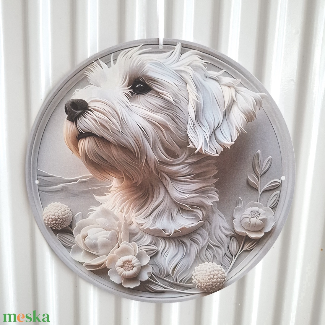 Bichon havanese kutyus kopogtató, ajtódísz, falikép 3D - otthon & életmód - dekoráció - ajtó- és ablak dekoráció - ajtódísz & kopogtató - Meska.hu Bichon havanese kutyus kopogtató, ajtódísz, falikép 3D - otthon & életmód - dekoráció - ajtó- és ablak dekoráció - ajtódísz & kopogtató - Meska.hu