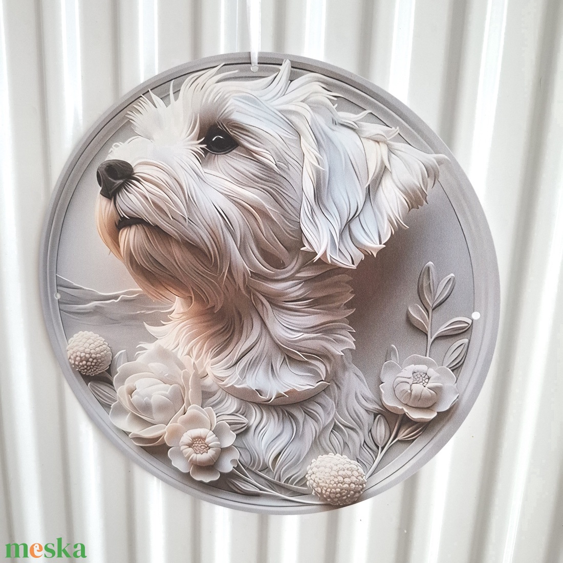 Bichon havanese kutyus kopogtató, ajtódísz, falikép 3D - otthon & életmód - dekoráció - ajtó- és ablak dekoráció - ajtódísz & kopogtató - Meska.hu Bichon havanese kutyus kopogtató, ajtódísz, falikép 3D - otthon & életmód - dekoráció - ajtó- és ablak dekoráció - ajtódísz & kopogtató - Meska.hu