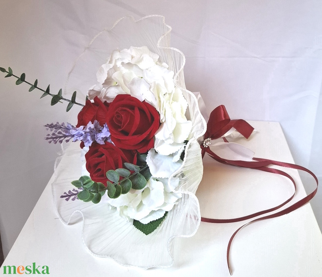 Hortenzia - rózsa ajándék virágcsokor, kézicsokor, virágbox, - otthon & életmód - dekoráció - virágdísz és tartó - csokor & virágdísz - Meska.hu Hortenzia - rózsa ajándék virágcsokor, kézicsokor, virágbox, - otthon & életmód - dekoráció - virágdísz és tartó - csokor & virágdísz - Meska.hu