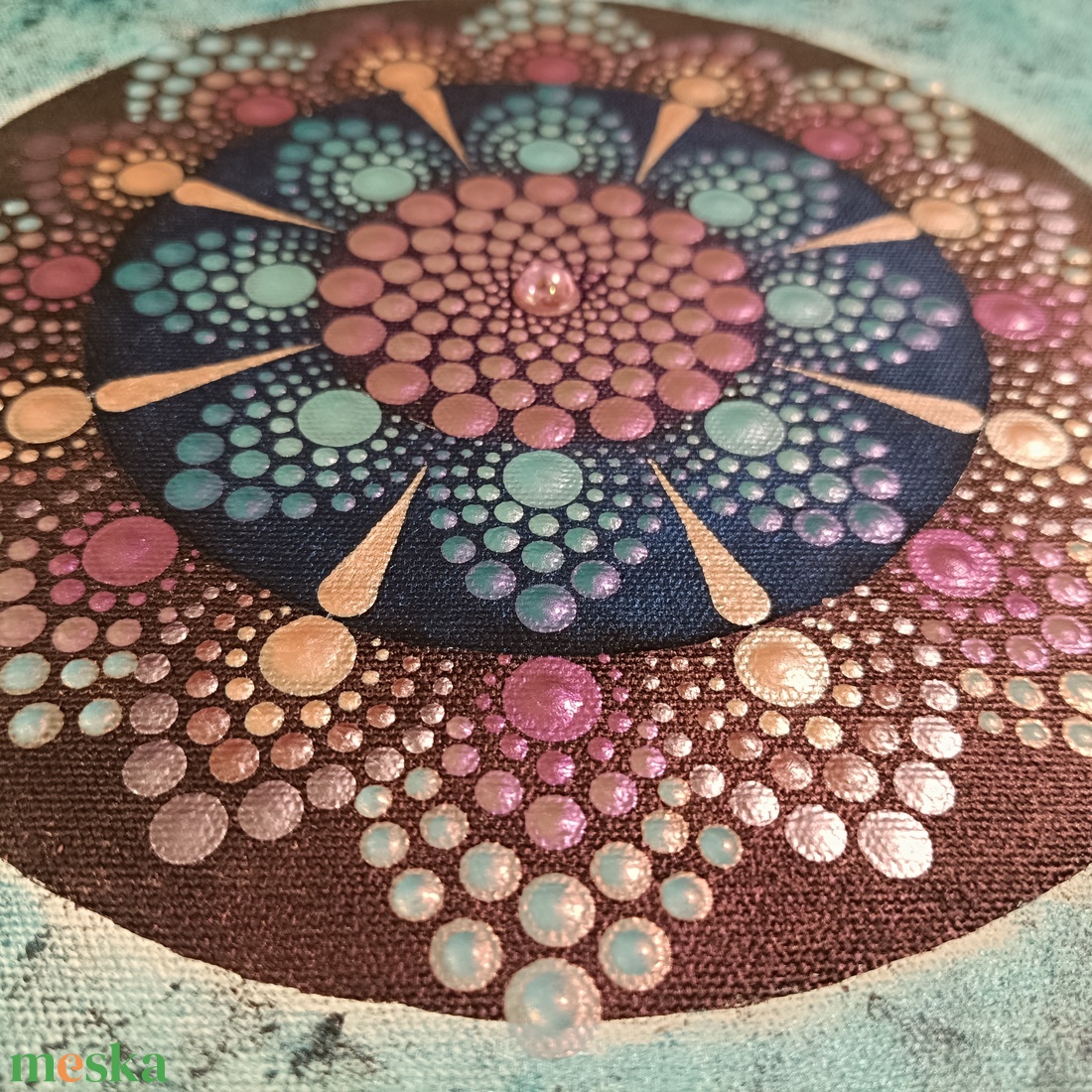 Lila-kék-barack márványos pontozott mandala - otthon & életmód - dekoráció - spiritualitás - mandala - Meska.hu Lila-kék-barack márványos pontozott mandala - otthon & életmód - dekoráció - spiritualitás - mandala - Meska.hu