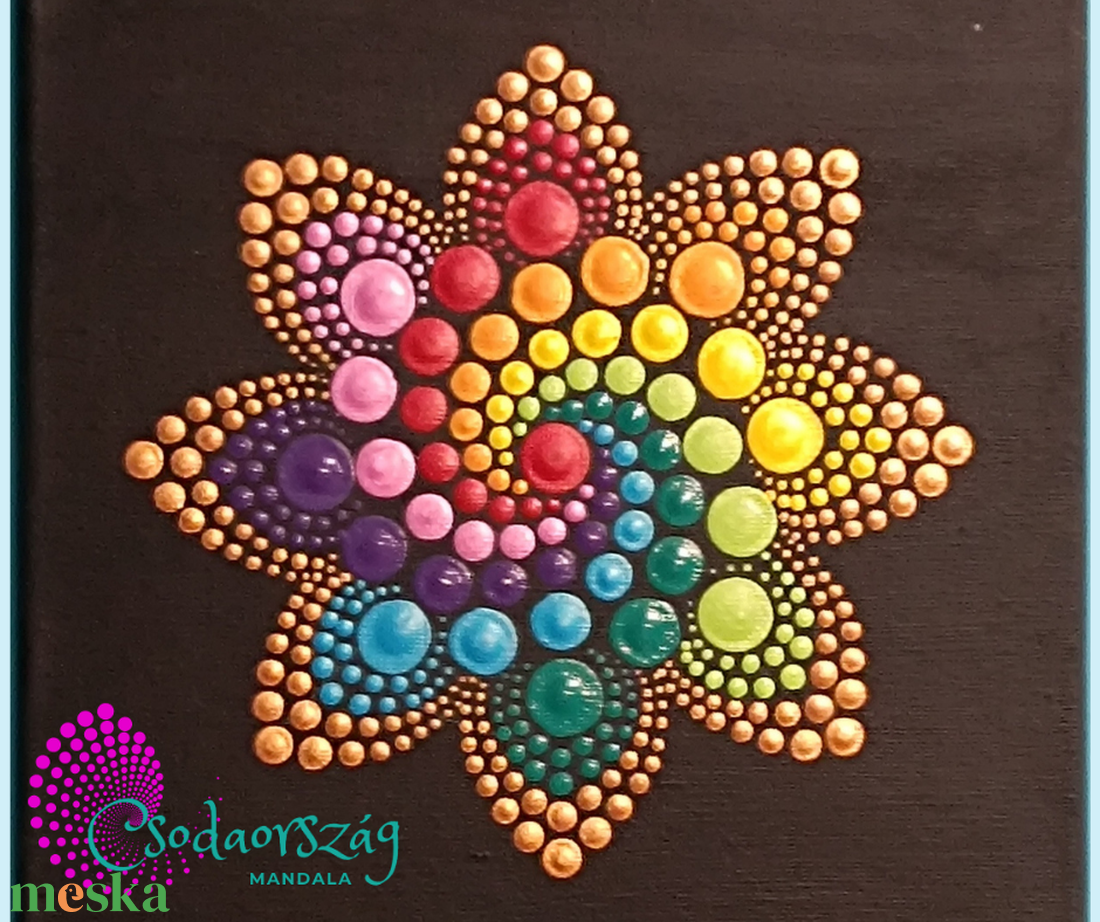 Metál színspirál pontozott mandala - otthon & életmód - dekoráció - spiritualitás - mandala - Meska.hu Metál színspirál pontozott mandala - otthon & életmód - dekoráció - spiritualitás - mandala - Meska.hu