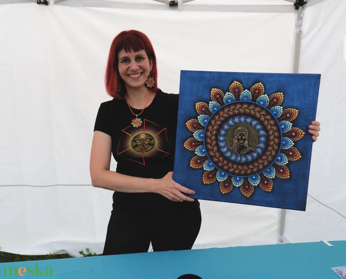 Kelet királynője pontozott mandala - otthon & életmód - dekoráció - spiritualitás - mandala - Meska.hu Kelet királynője pontozott mandala - otthon & életmód - dekoráció - spiritualitás - mandala - Meska.hu