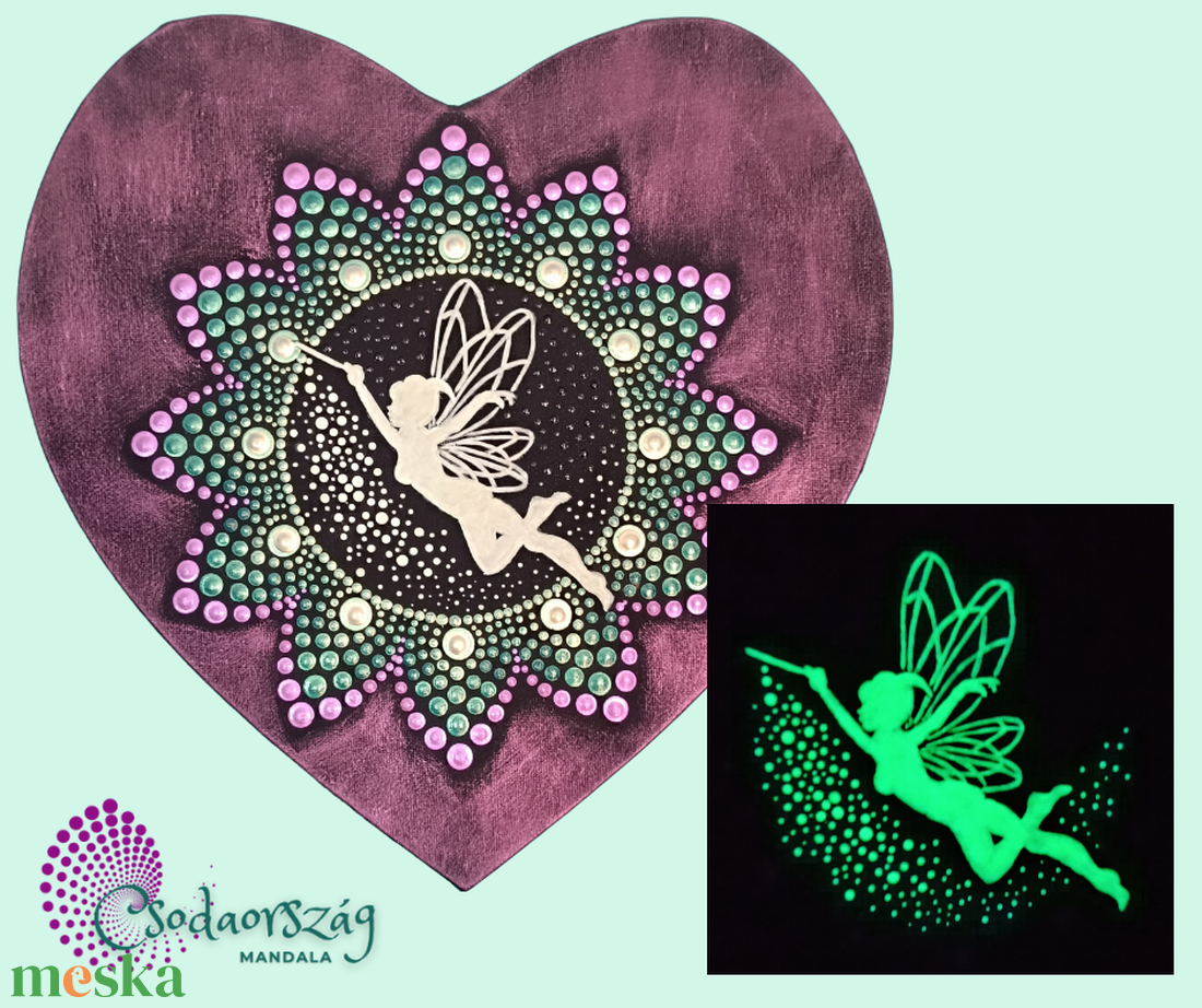 Varázslat foszforeszkáló pontozott mandala - otthon & életmód - dekoráció - spiritualitás - mandala - Meska.hu Varázslat foszforeszkáló pontozott mandala - otthon & életmód - dekoráció - spiritualitás - mandala - Meska.hu