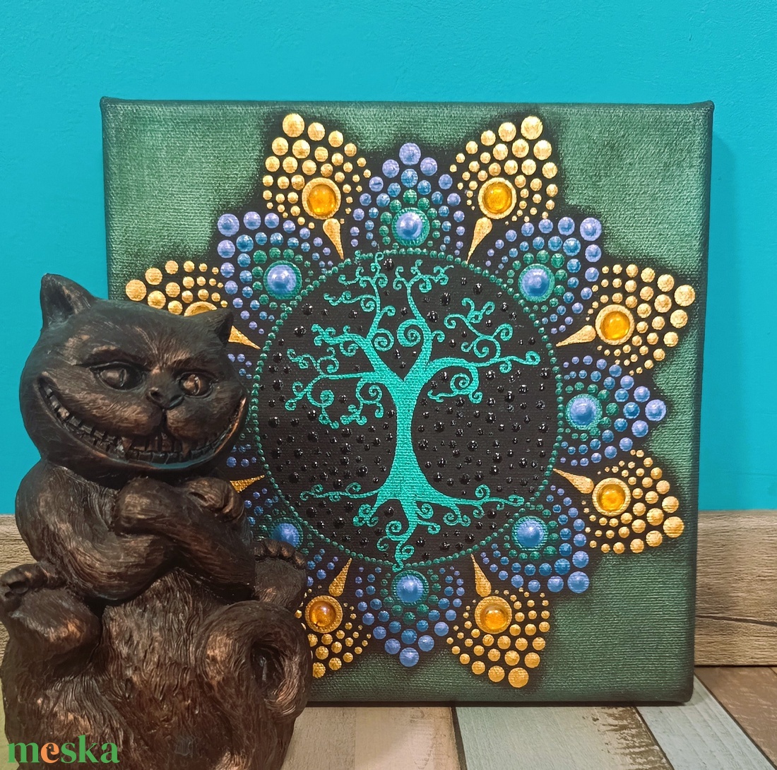 Életfa pontozott mandala - otthon & életmód - dekoráció - spiritualitás - mandala - Meska.hu Életfa pontozott mandala - otthon & életmód - dekoráció - spiritualitás - mandala - Meska.hu