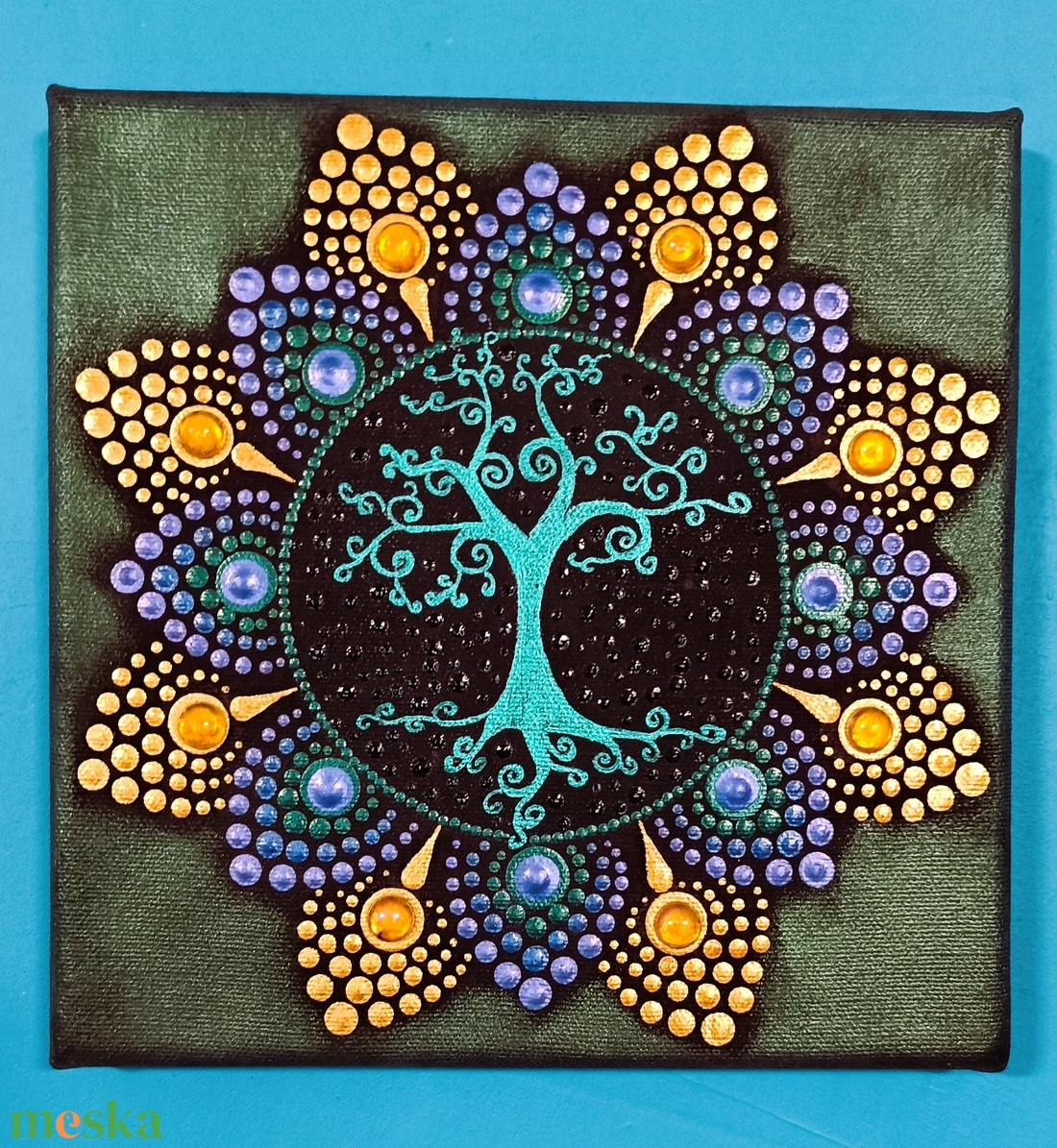Életfa pontozott mandala - otthon & életmód - dekoráció - spiritualitás - mandala - Meska.hu Életfa pontozott mandala - otthon & életmód - dekoráció - spiritualitás - mandala - Meska.hu