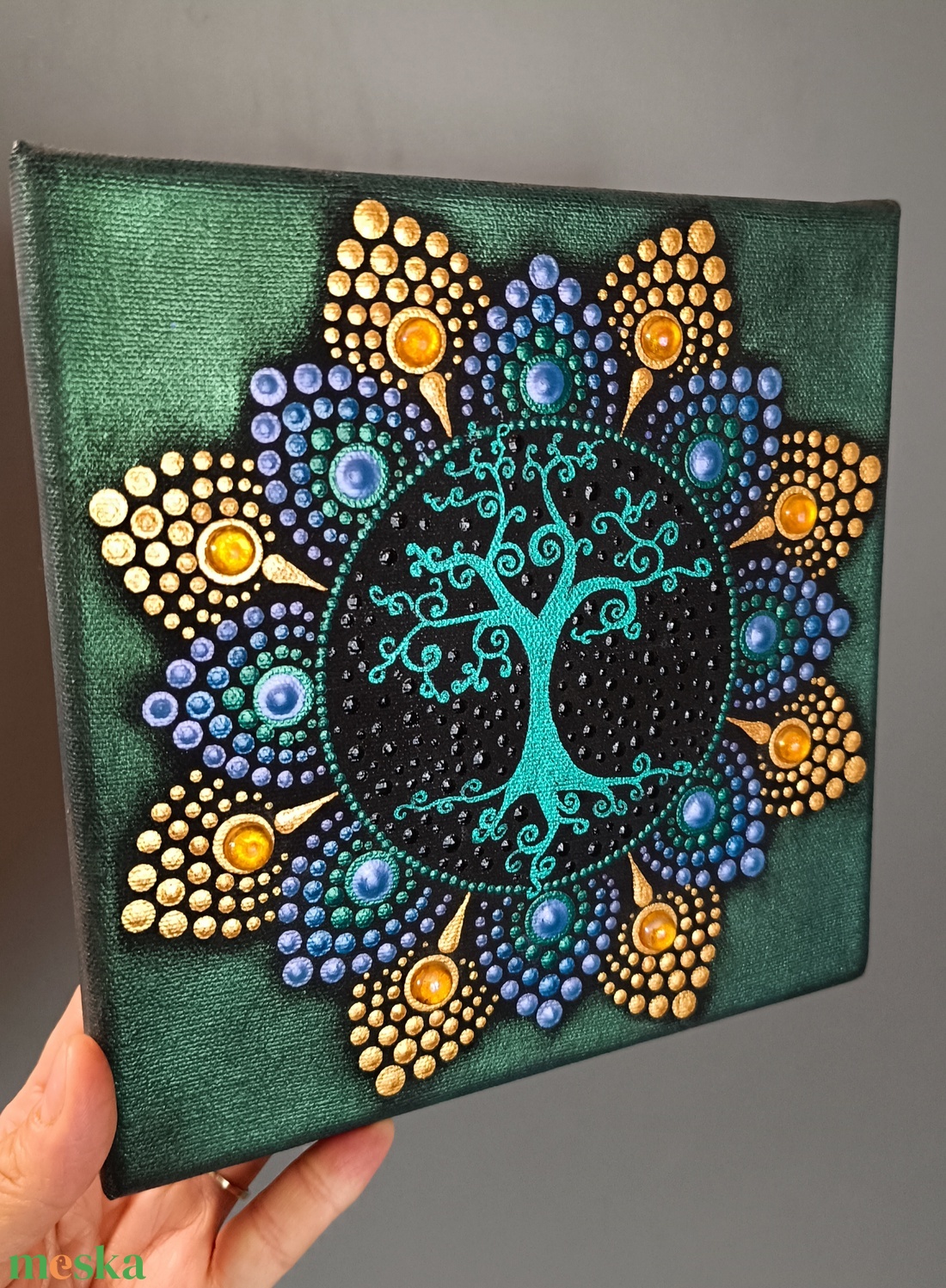 Életfa pontozott mandala - otthon & életmód - dekoráció - spiritualitás - mandala - Meska.hu Életfa pontozott mandala - otthon & életmód - dekoráció - spiritualitás - mandala - Meska.hu