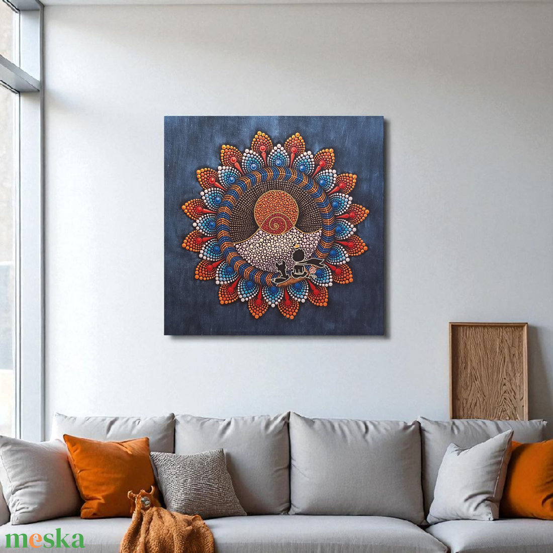 A kis herceg sötétben világító pontozott mandala - otthon & életmód - dekoráció - spiritualitás - mandala - Meska.hu
