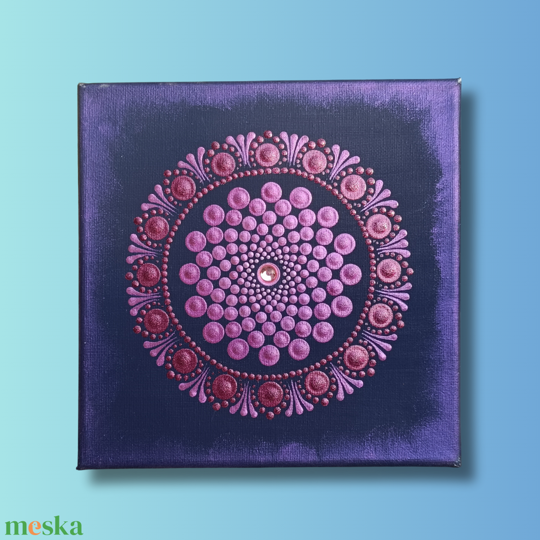 Lila kis csoda pontozott mandala - otthon & életmód - dekoráció - spiritualitás - mandala - Meska.hu Lila kis csoda pontozott mandala - otthon & életmód - dekoráció - spiritualitás - mandala - Meska.hu