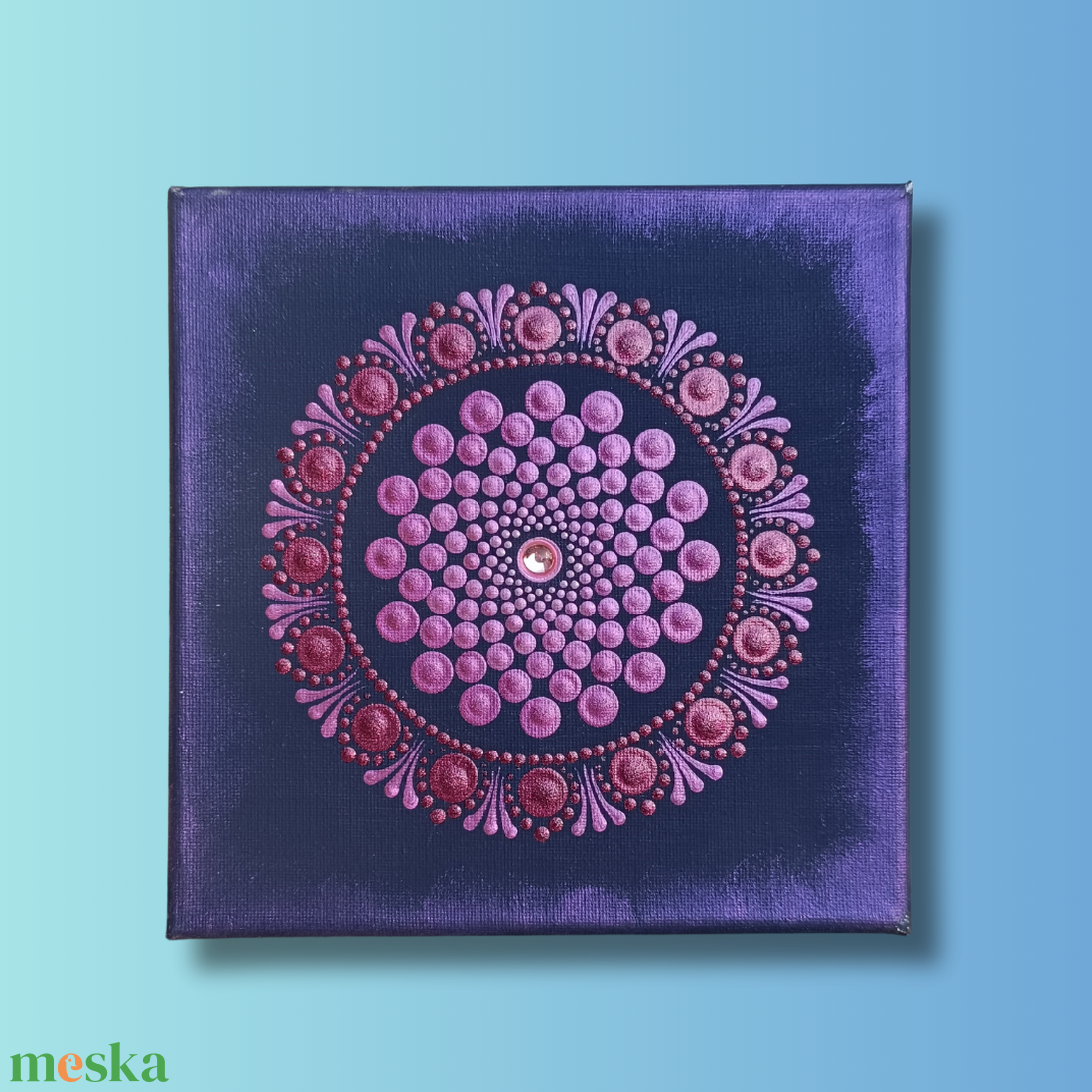 Lila kis csoda pontozott mandala - otthon & életmód - dekoráció - spiritualitás - mandala - Meska.hu Lila kis csoda pontozott mandala - otthon & életmód - dekoráció - spiritualitás - mandala - Meska.hu