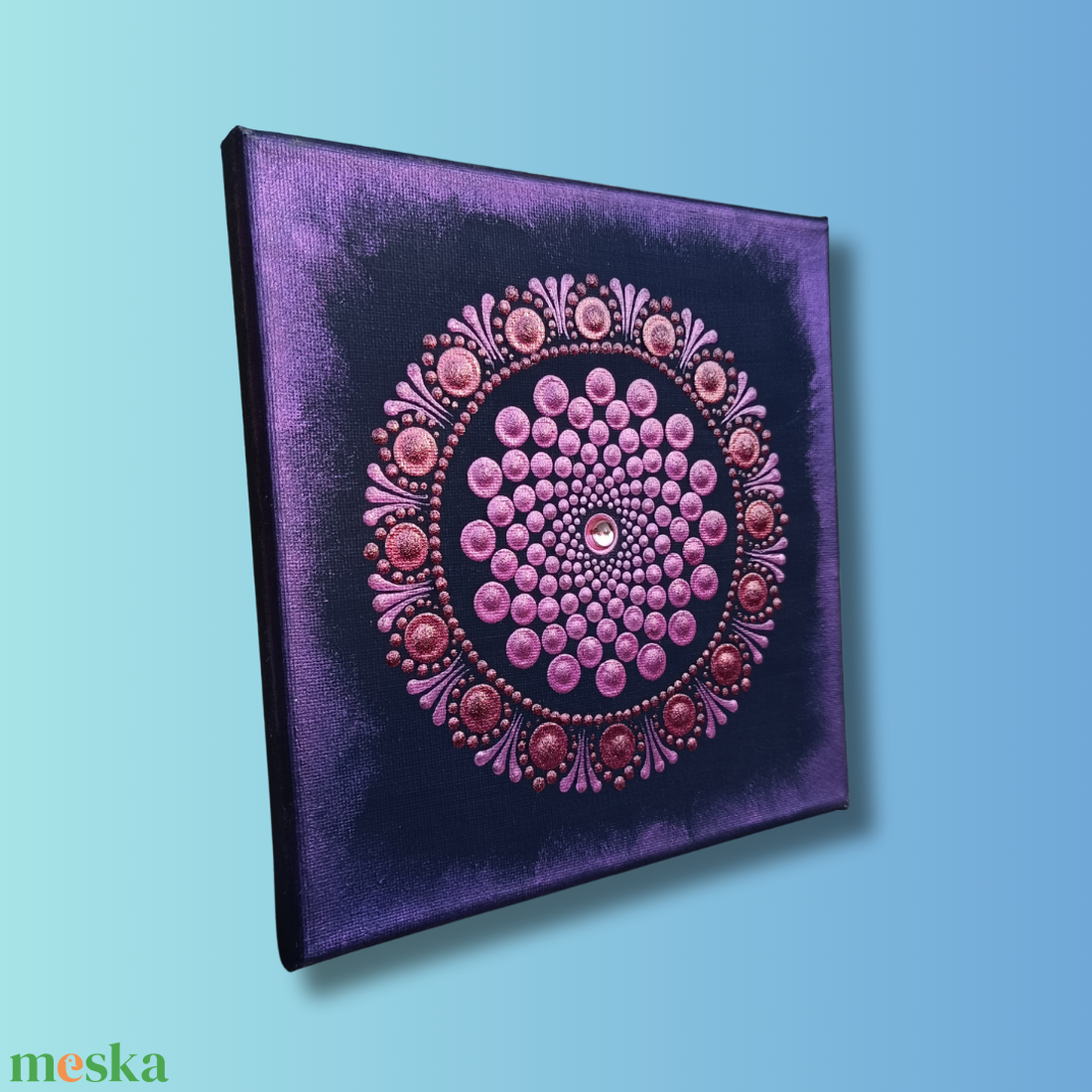 Lila kis csoda pontozott mandala - otthon & életmód - dekoráció - spiritualitás - mandala - Meska.hu Lila kis csoda pontozott mandala - otthon & életmód - dekoráció - spiritualitás - mandala - Meska.hu