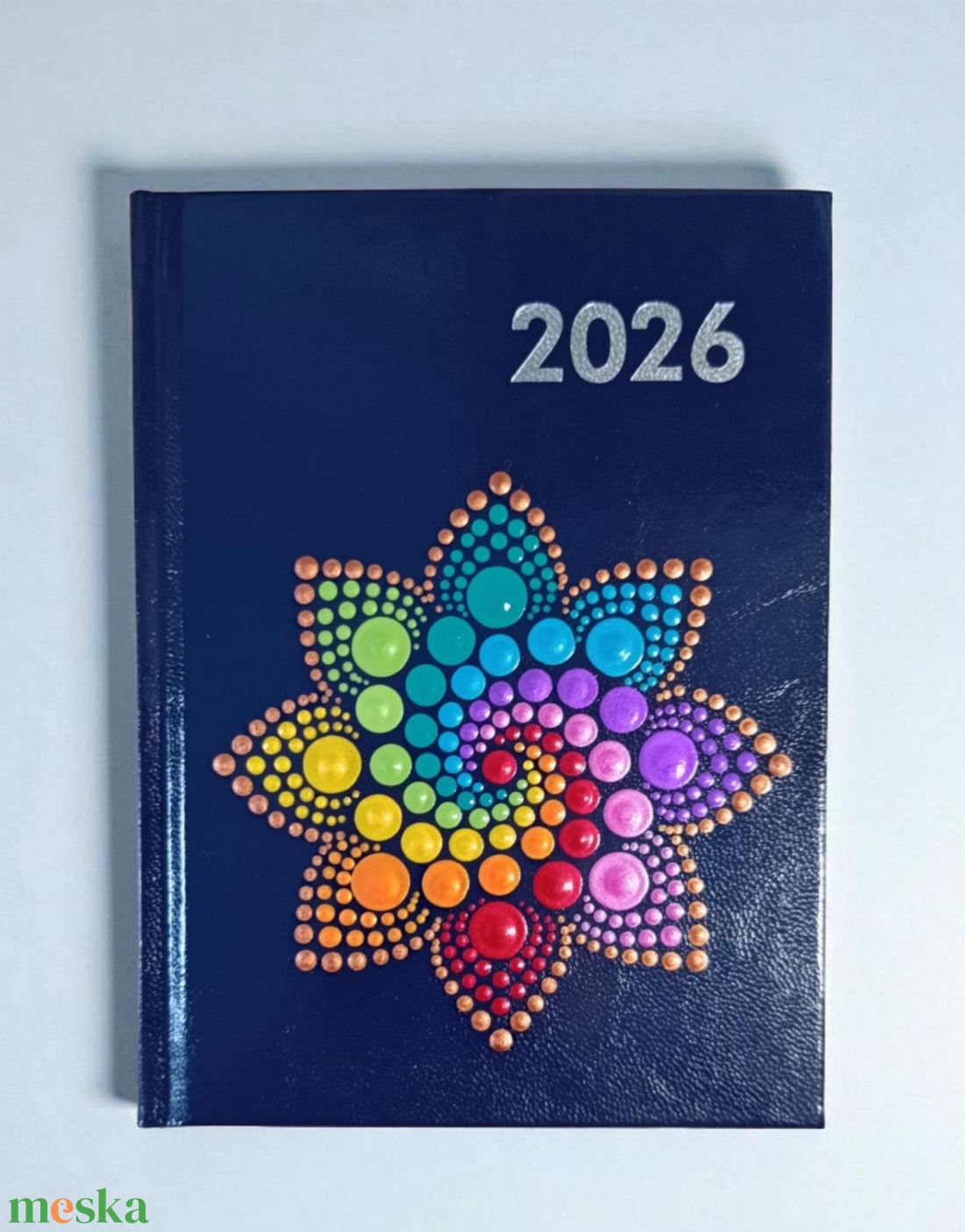 2026. évi heti beosztású mandalás határidőnapló - csakrák - otthon & életmód - papír, írószer - naptár & tervező - Meska.hu