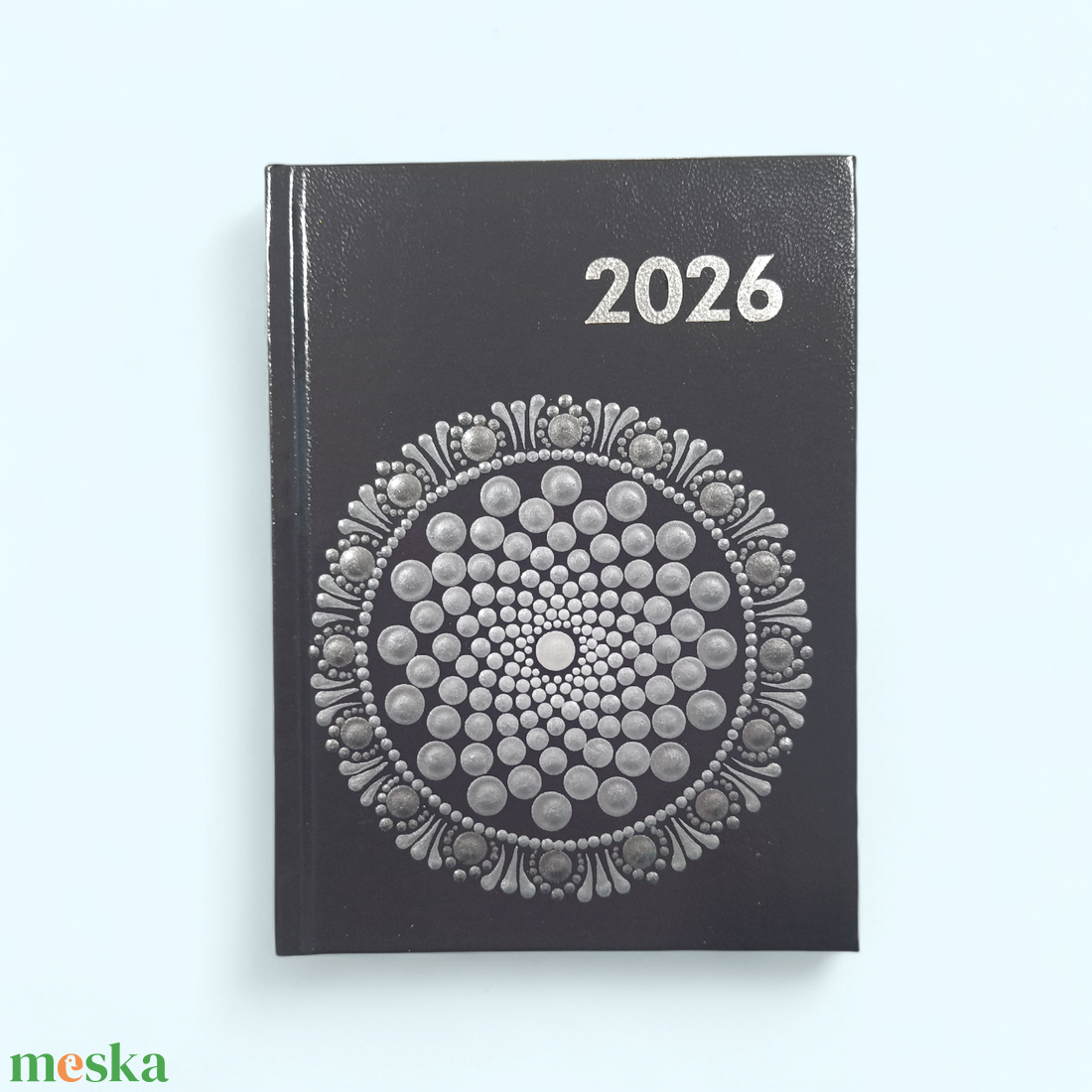 2026. évi heti beosztású mandalás határidőnapló - bordó-arany - otthon & életmód - papír, írószer - naptár & tervező - Meska.hu