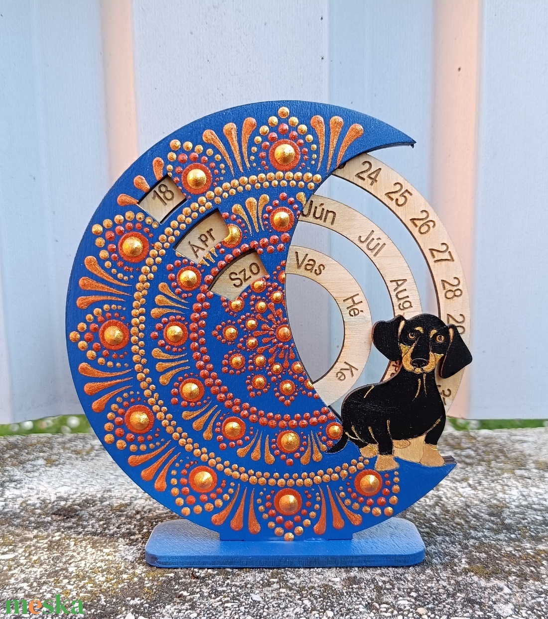 Kis tacsis öröknaptár - otthon & életmód - dekoráció - fali és függő dekoráció - falinaptár & öröknaptár - Meska.hu