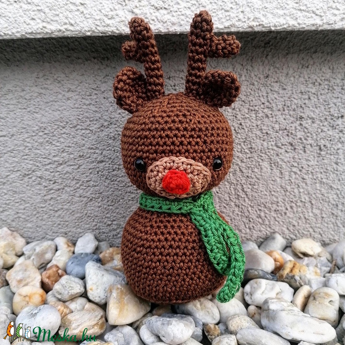 Rénszarvas - Amigurumi - játék & sport - plüssállat & játékfigura - más figura - Meska.hu Rénszarvas - Amigurumi - játék & sport - plüssállat & játékfigura - más figura - Meska.hu